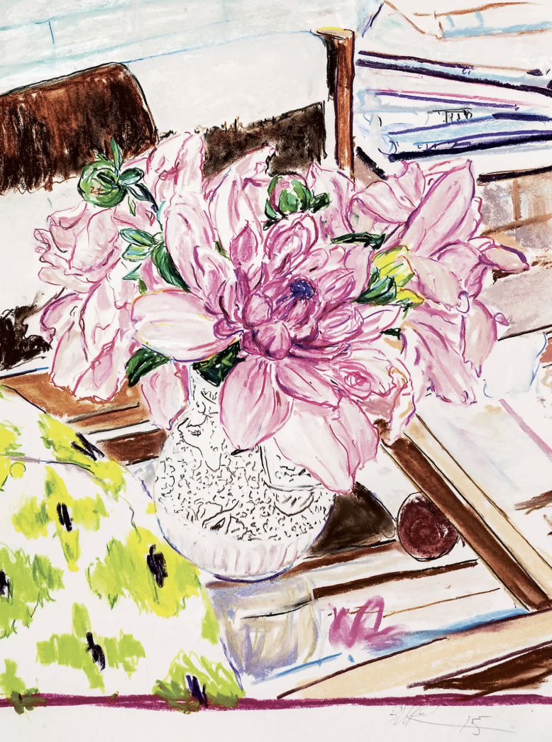 “I treasure this pastel my friend Billy Sullivan drew from a photograph he took of the dining room of my Bridgehampton house.”

Courtesy of Madeline Weinrib