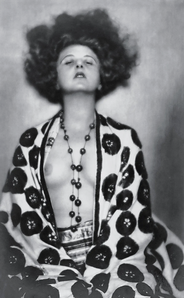 “I saw this photograph by Madame d’Ora at the Neue Galerie in New York. I created a kimono inspired by it for the museum shop, which they still sell.”

Atelier d’Ora (Dora Kallmus/Arthur Benda), Dancer, 1923/Courtesy Neue Galerie New York