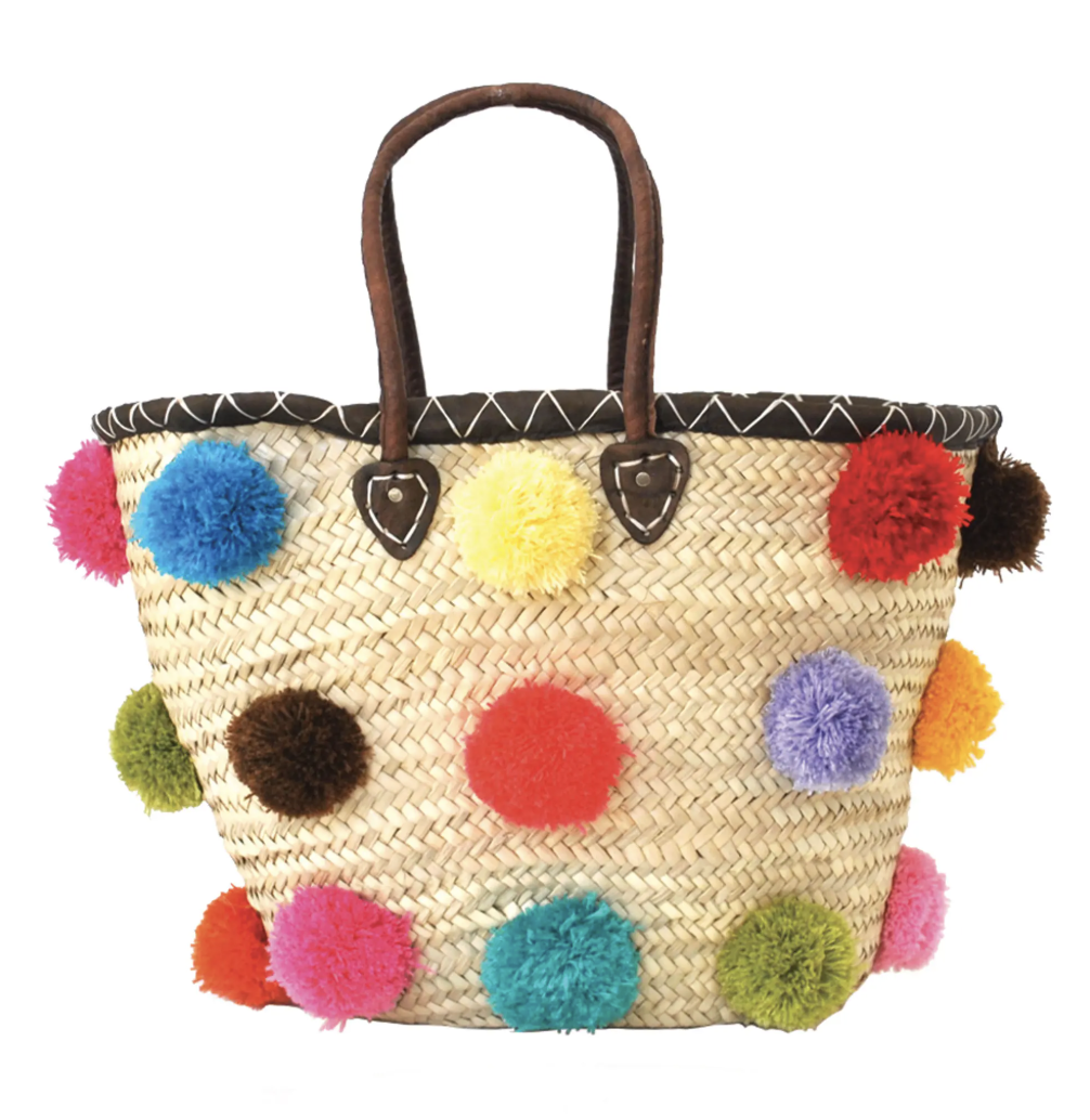 “I had this pompom bag made in Morocco. I had no idea they were going to be so popular when I started selling them in my showroom.”

Courtesy of Madeline Weinrib