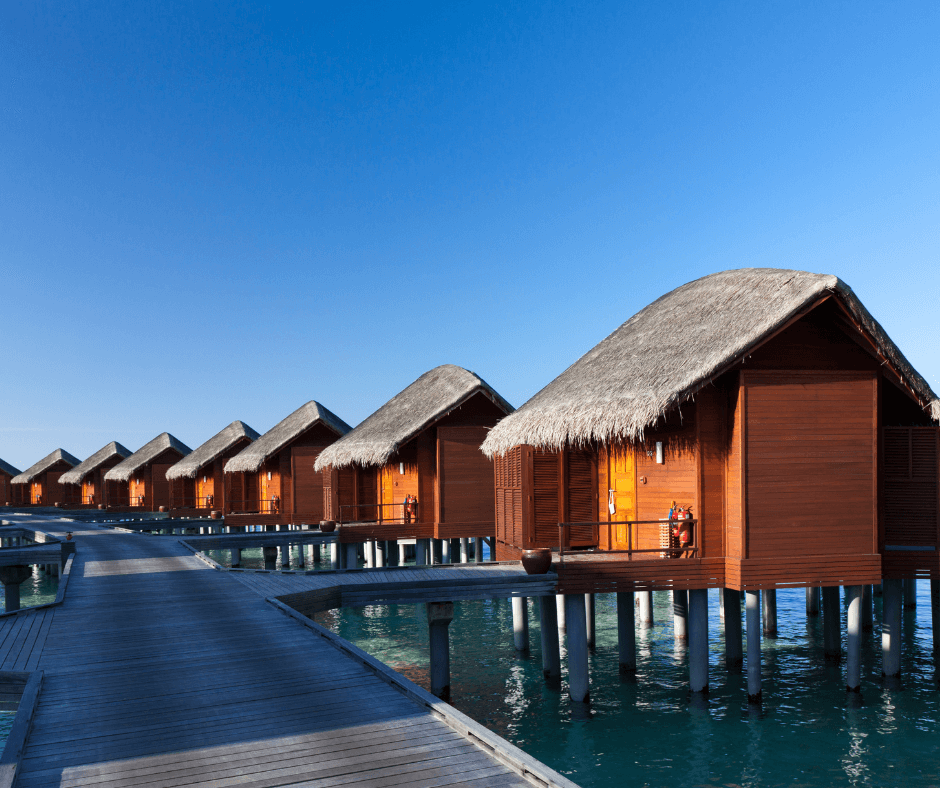 Overwater Bungalow Resorts in the maldives