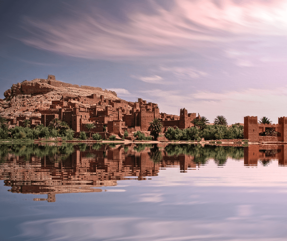 waterfront town in Morocco