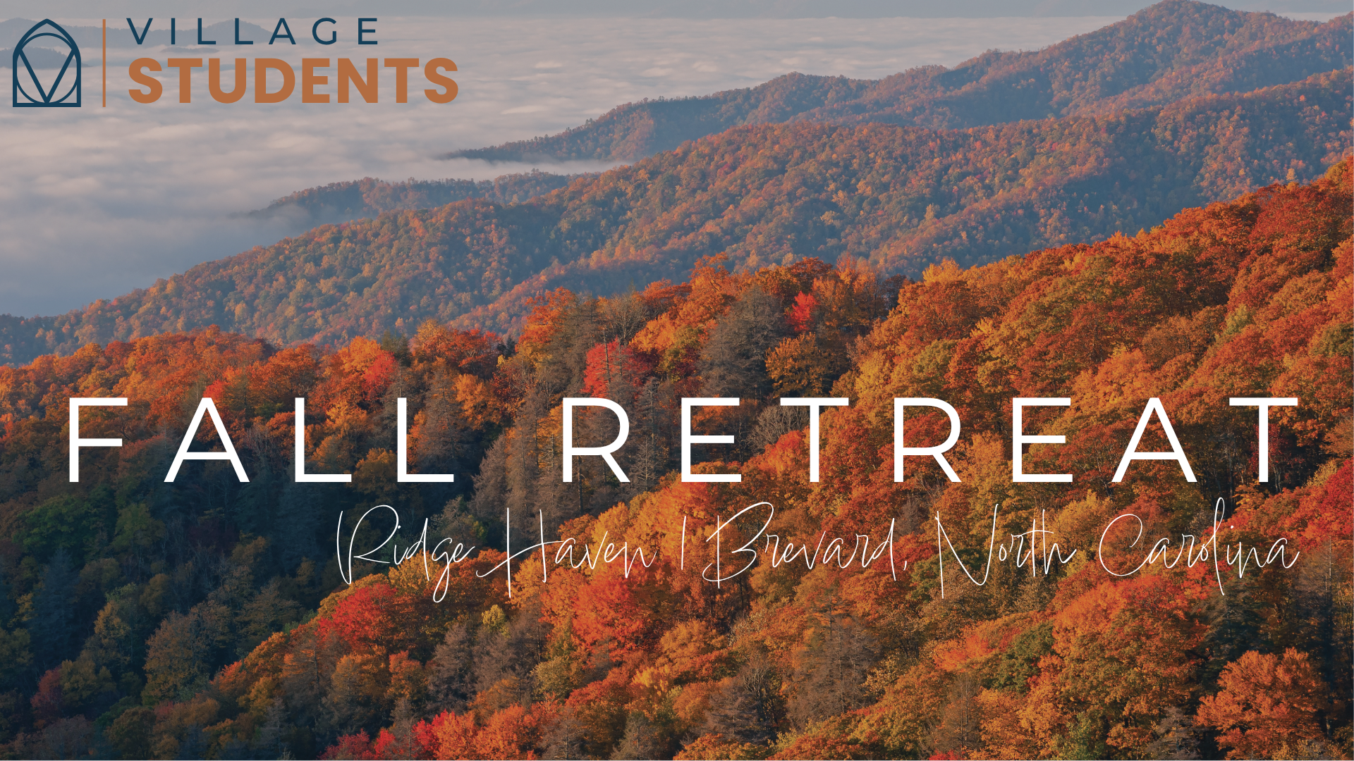 Student Ministry Fall Retreat