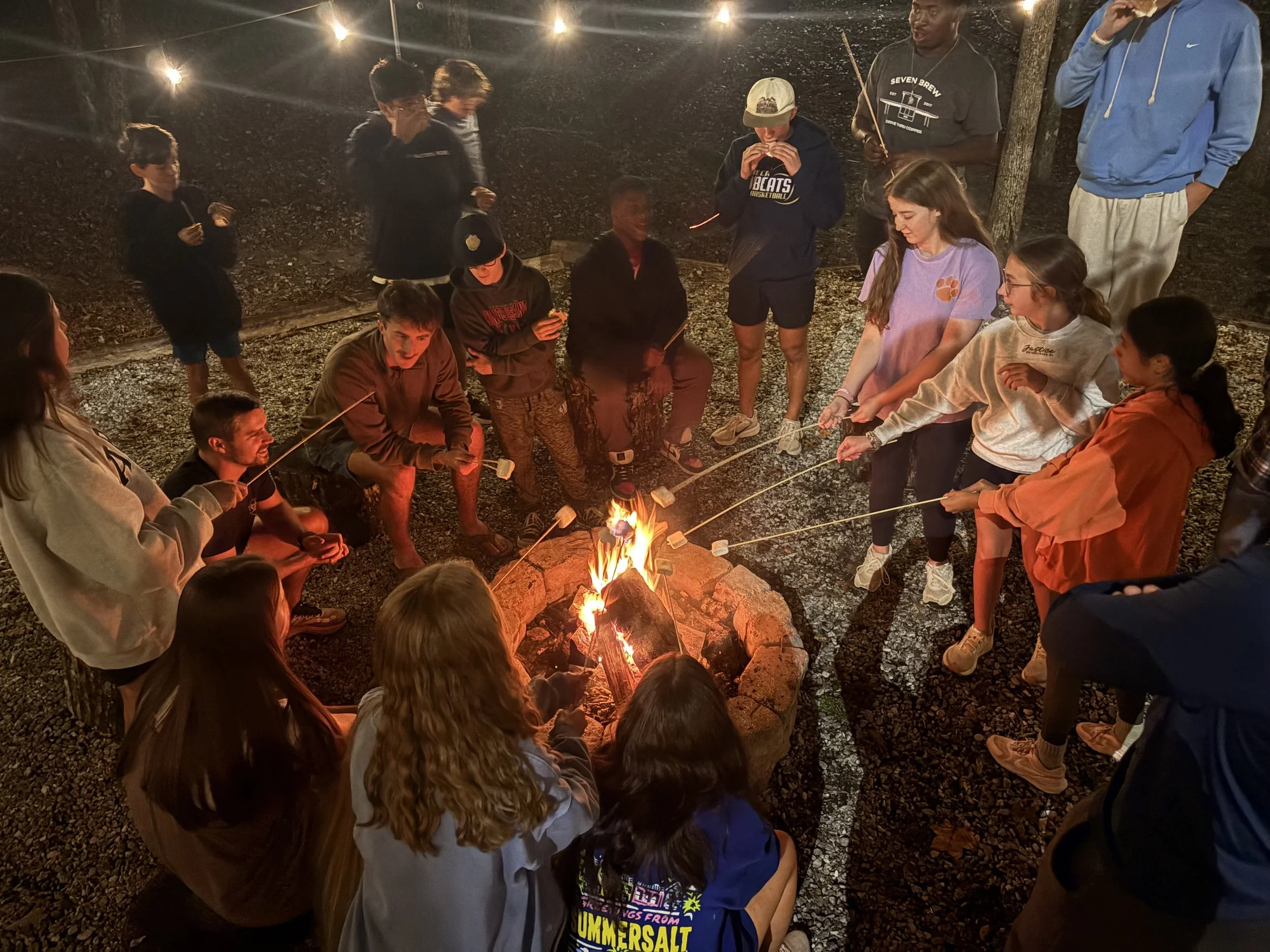 Student Ministry Bonfire