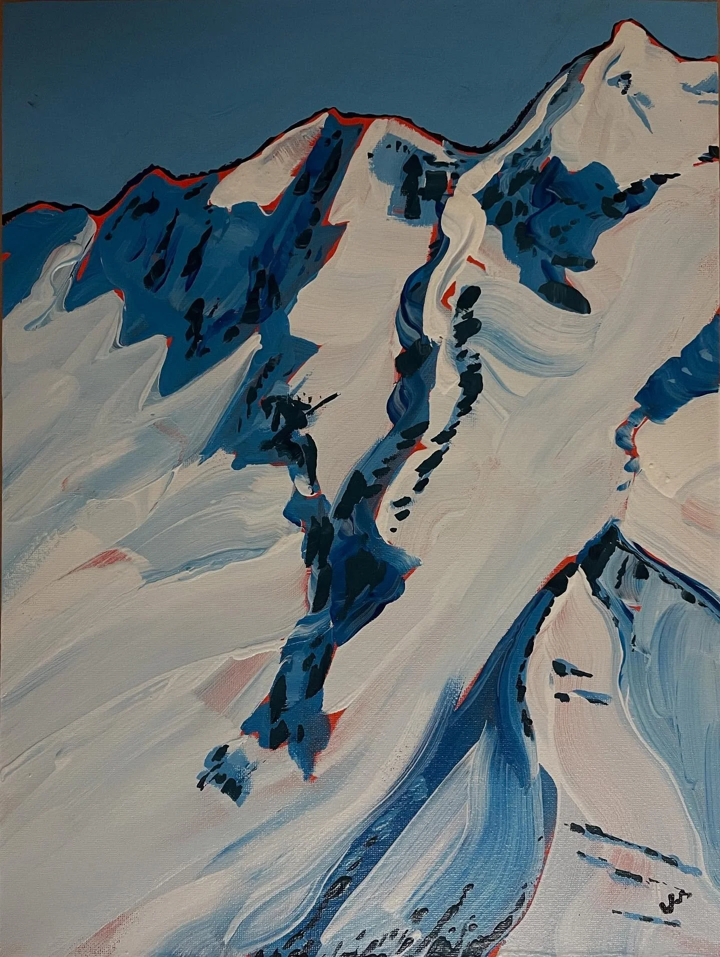 &lsquo;Near Wildspitze&rsquo;

16&rdquo;x12&rdquo; original on canvas board

First study in a series about our trip to Austria, March 2025. We visited the ski resort above Vent with zero knowledge of the area and it&rsquo;s significance as a mountain