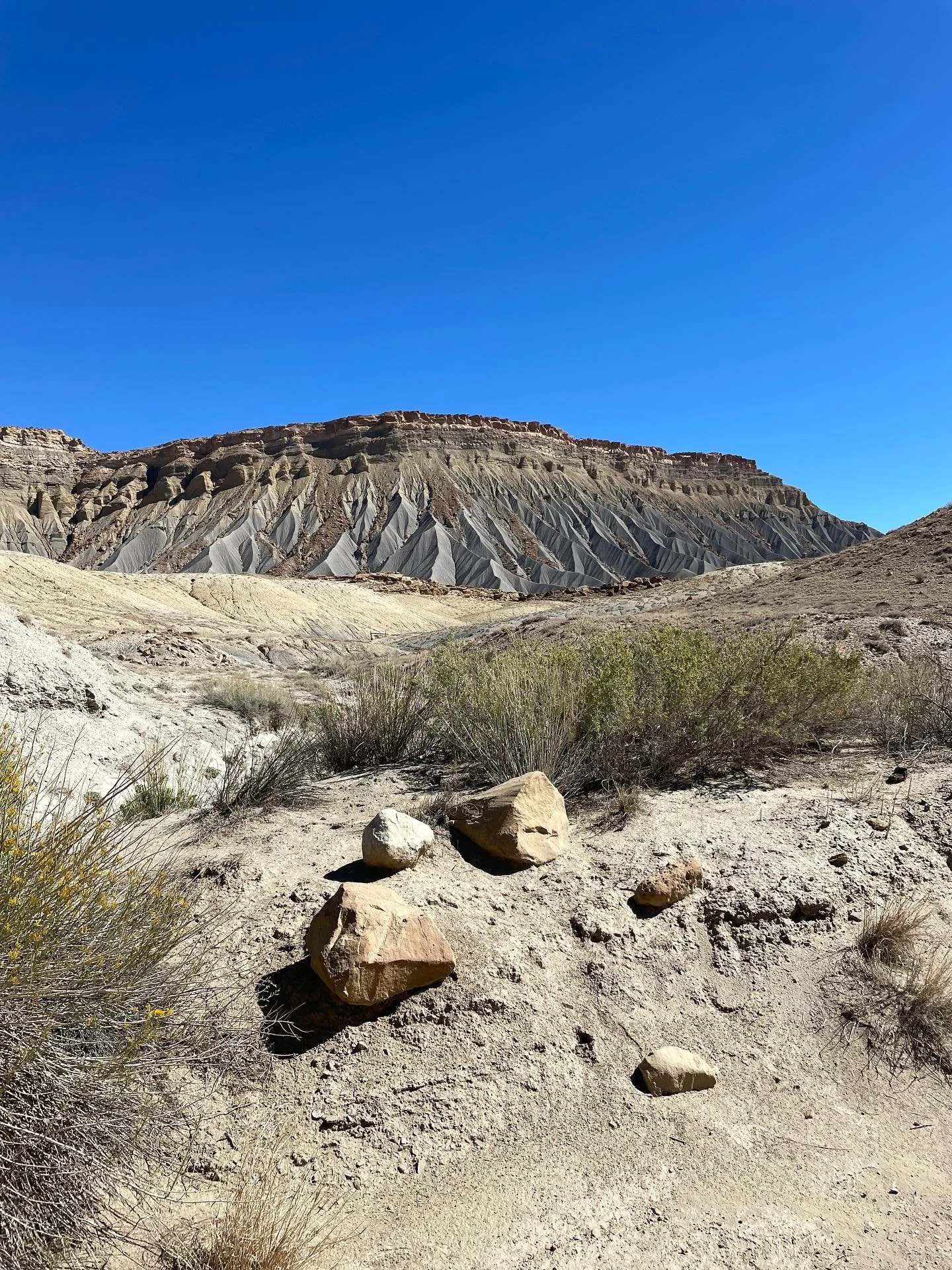 106 miles today from the Henry mts up the Burr trail into Escalante, Utah. Motorcycle maintenance tomorrow and it&rsquo;s looking like real rain tonight, hopefully we&rsquo;re on the northern edge of big weather in Arizona and Mexico.

We were stoppe