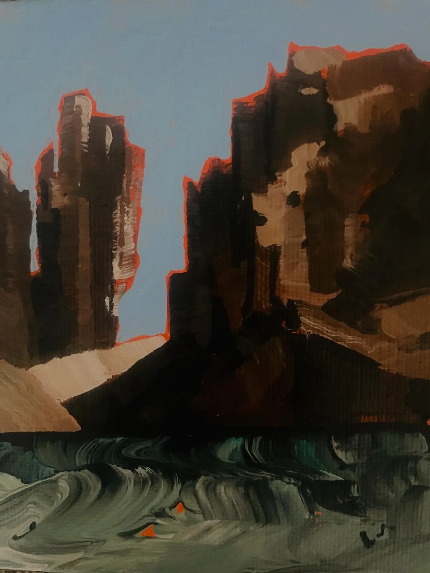 &ldquo;Dirt into Arches&rdquo;
original on canvas art board

February 
First
Friday
2/6/26

25 NW Minnesota 
upstairs above THUMP
Bend, OR

(eyeball therapy)