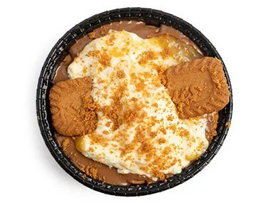 Peach Biscoff Cheesecake