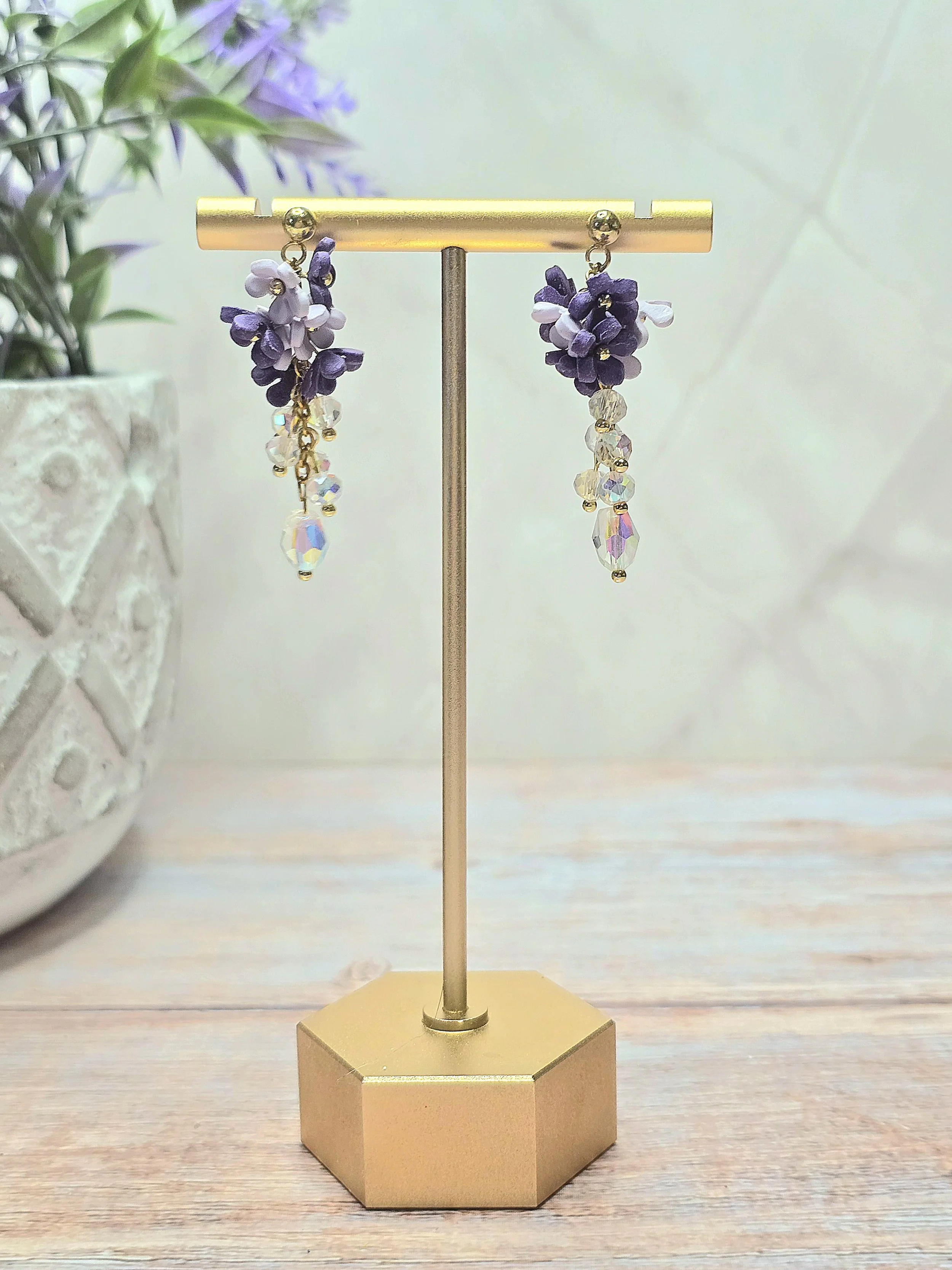 Purple Cluster Flowers