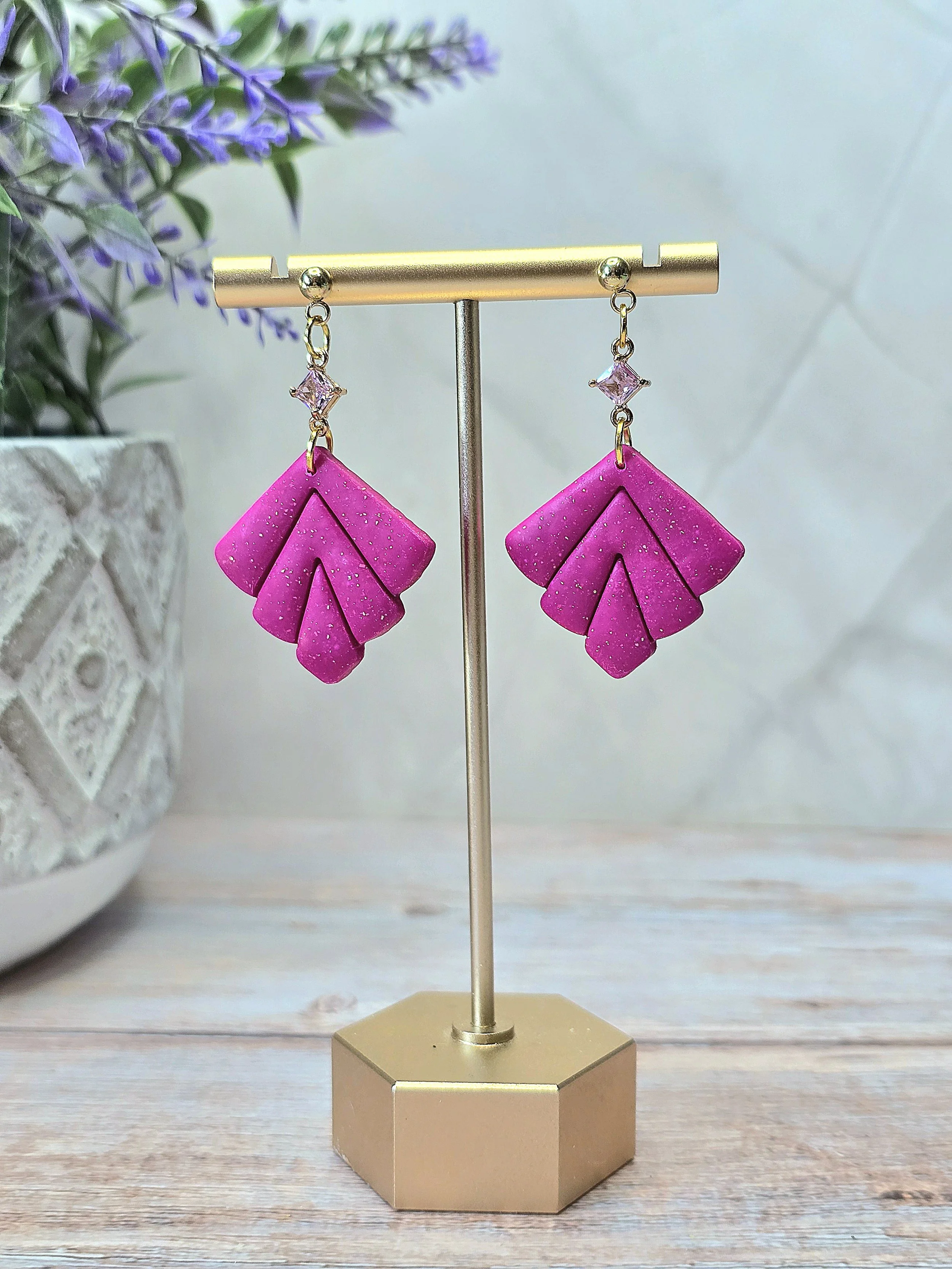 Magenta Dangles