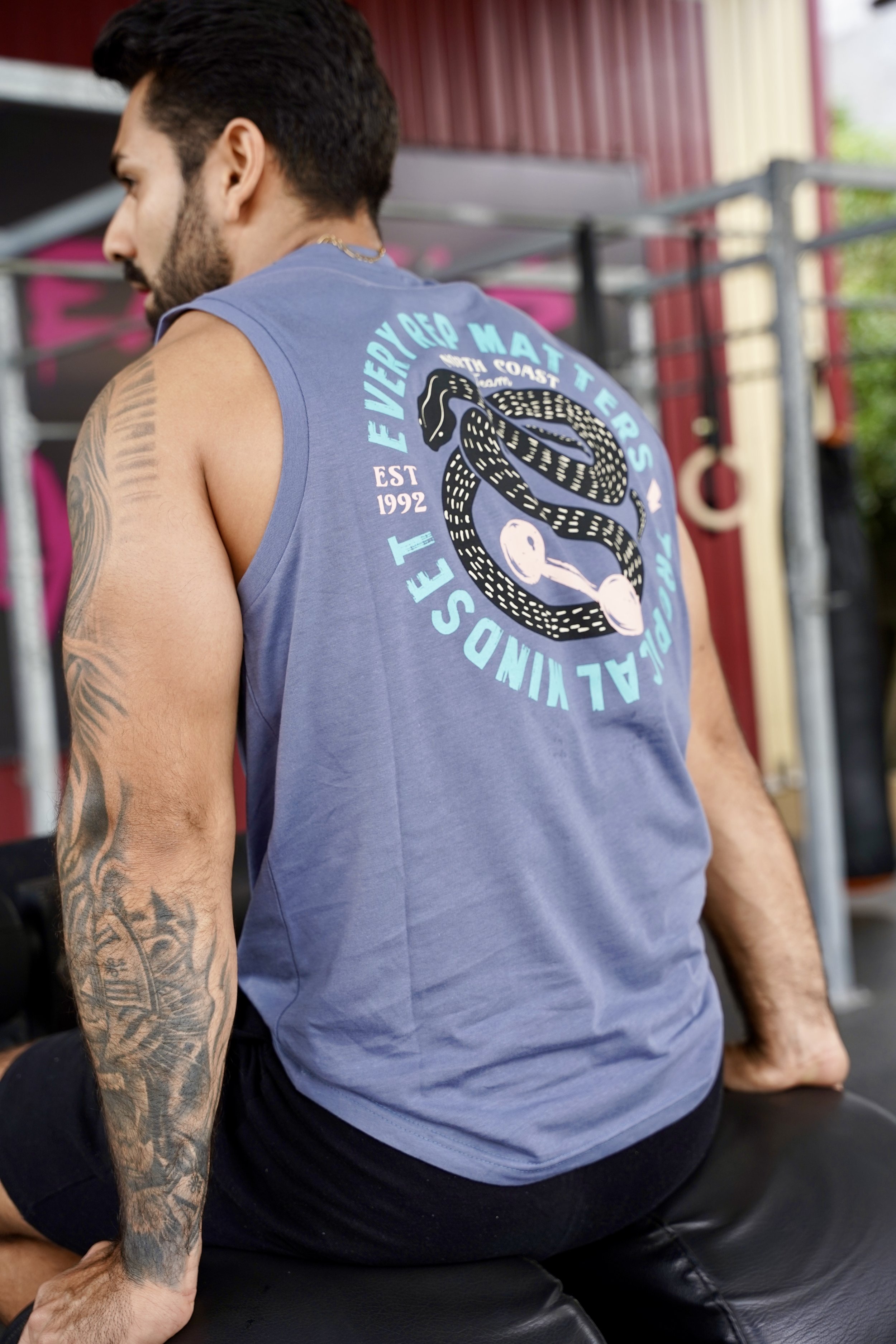 Snake Tank Top Men