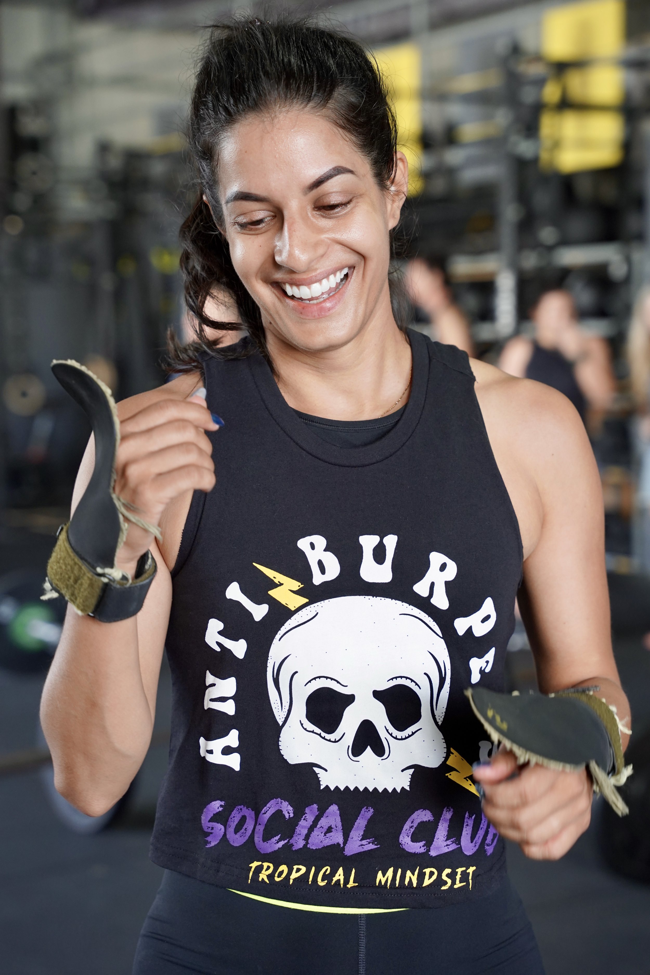 Anti Burpees Tank Top Girl