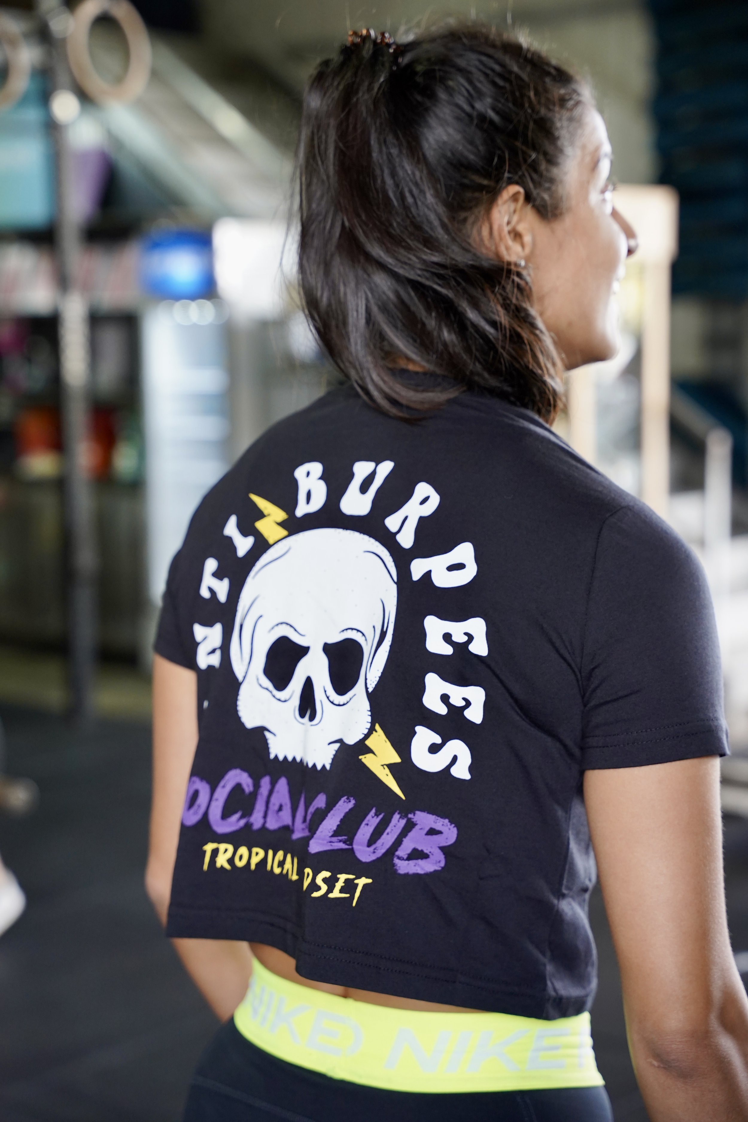 Anti Burpees Regular Crop-Top Girl