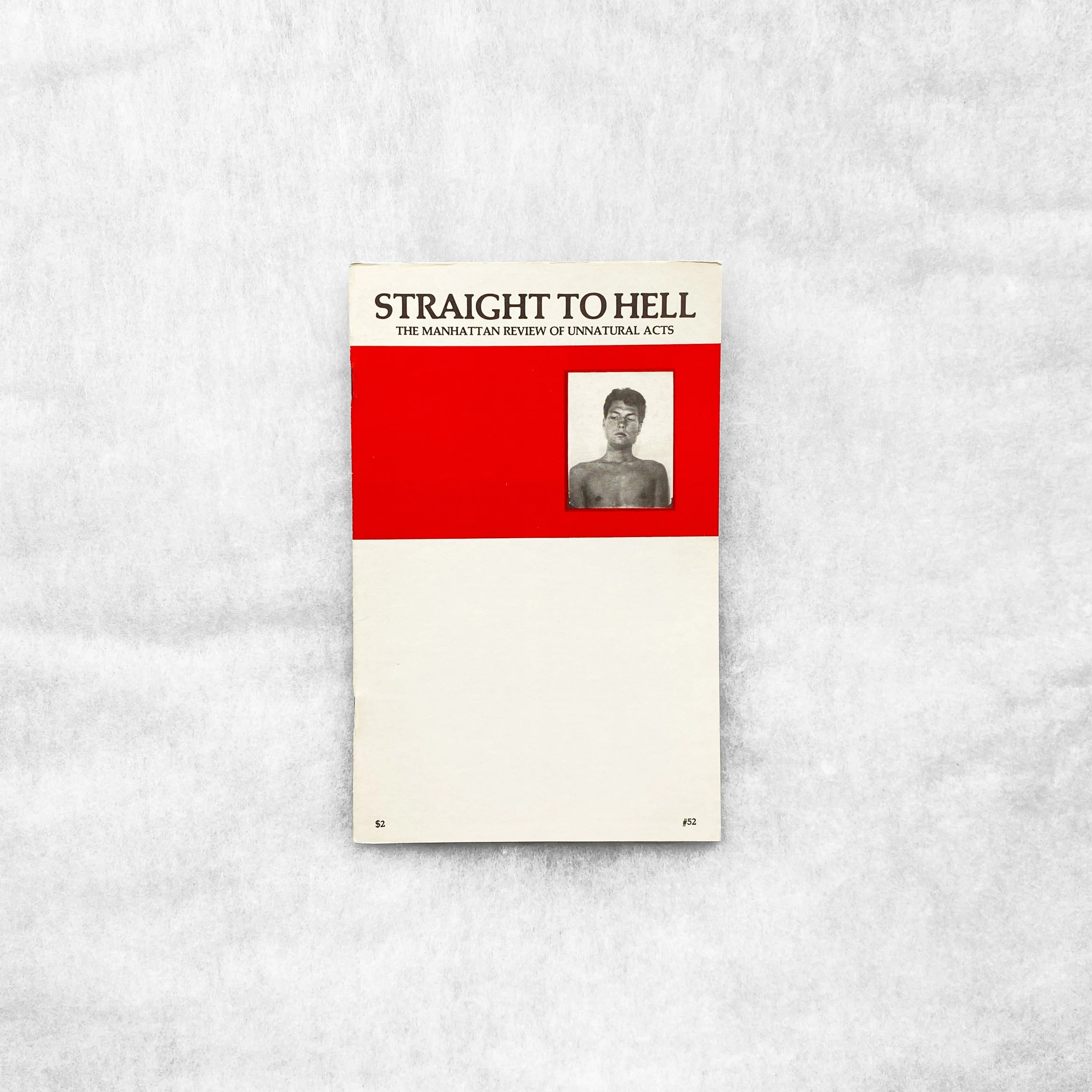   GAY object 130   Straight To Hell  magazine issue No.52 