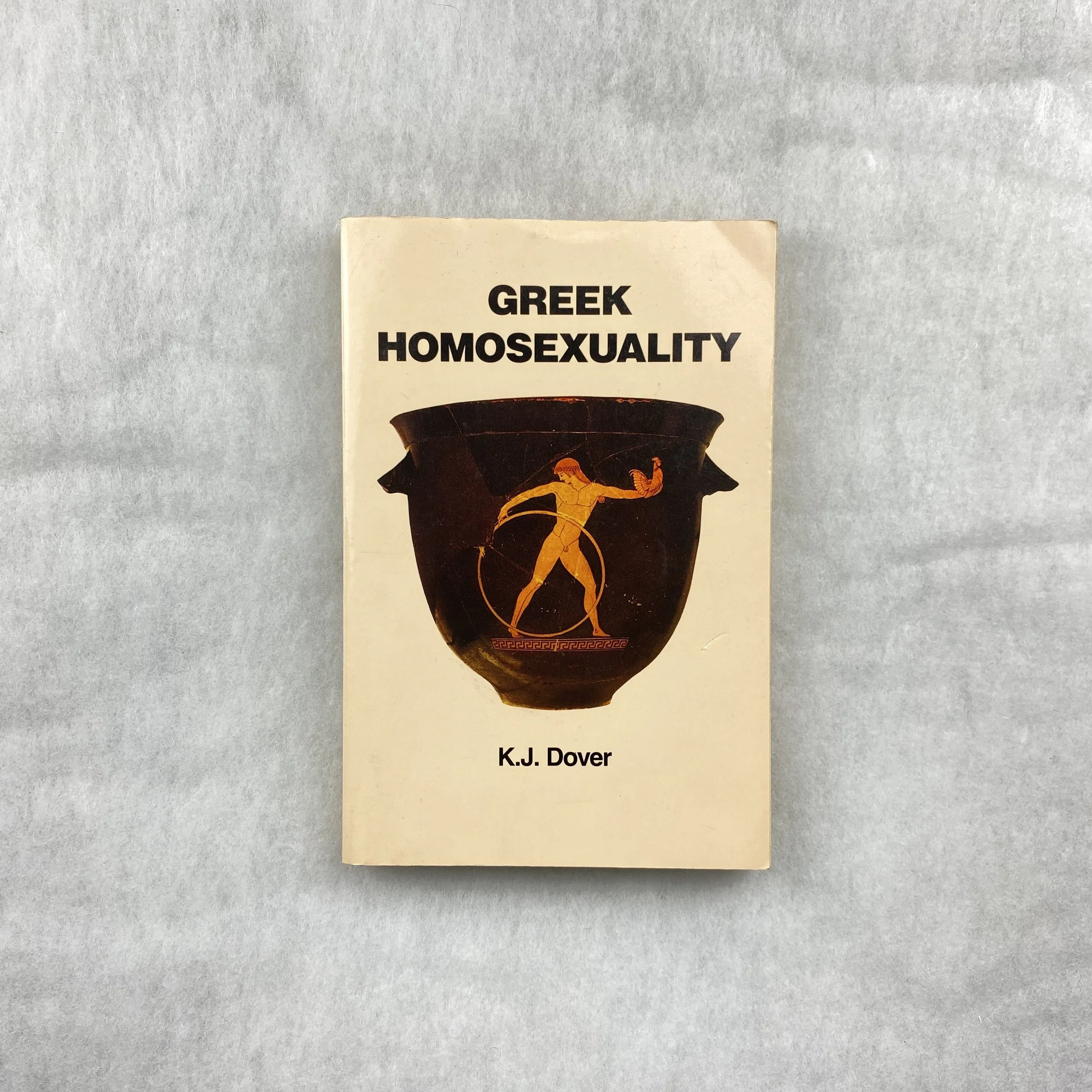   GAY object 030   Greek Homosexuality  by K.J. Dover 