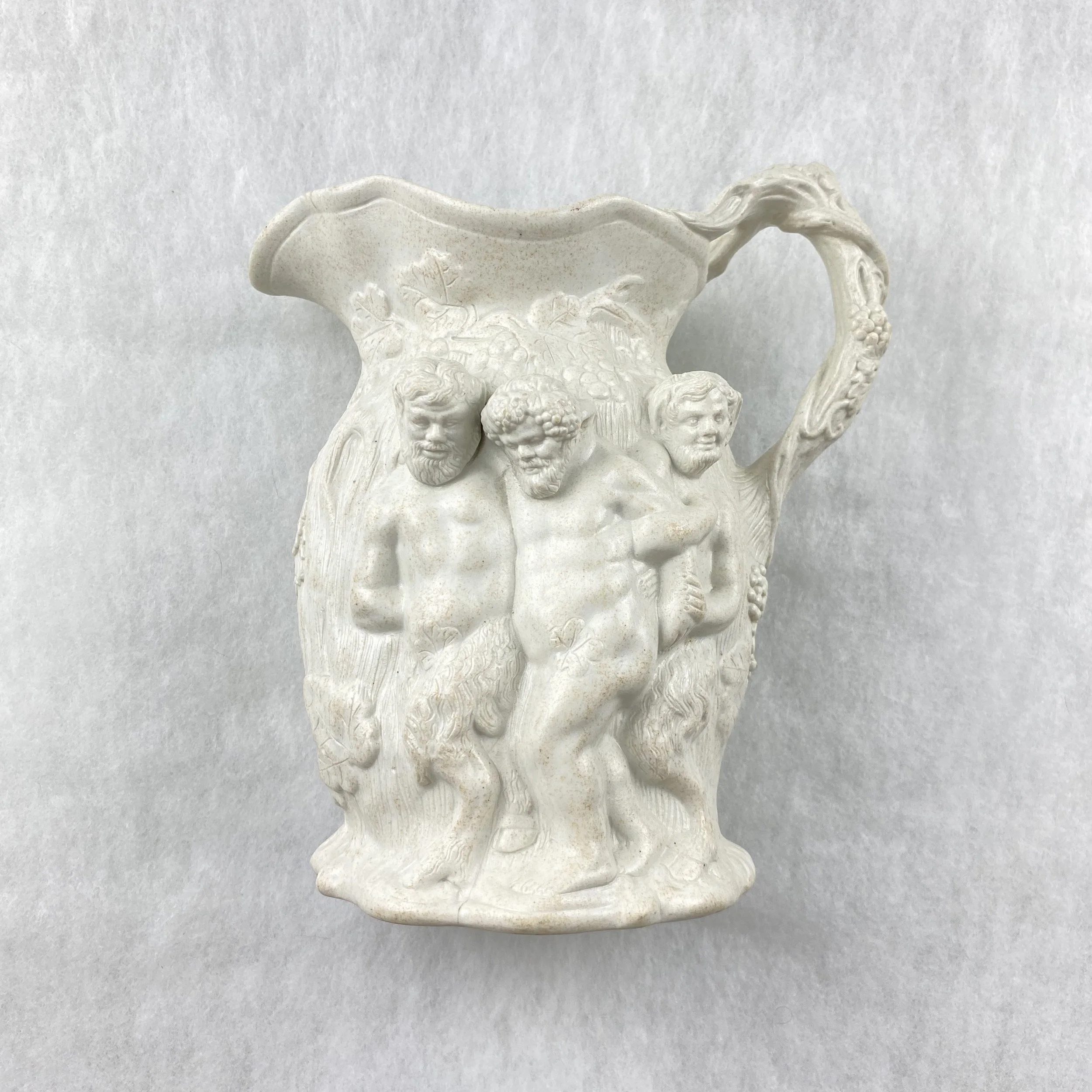  GAY object 022  Bacchanalian stoneware jug 