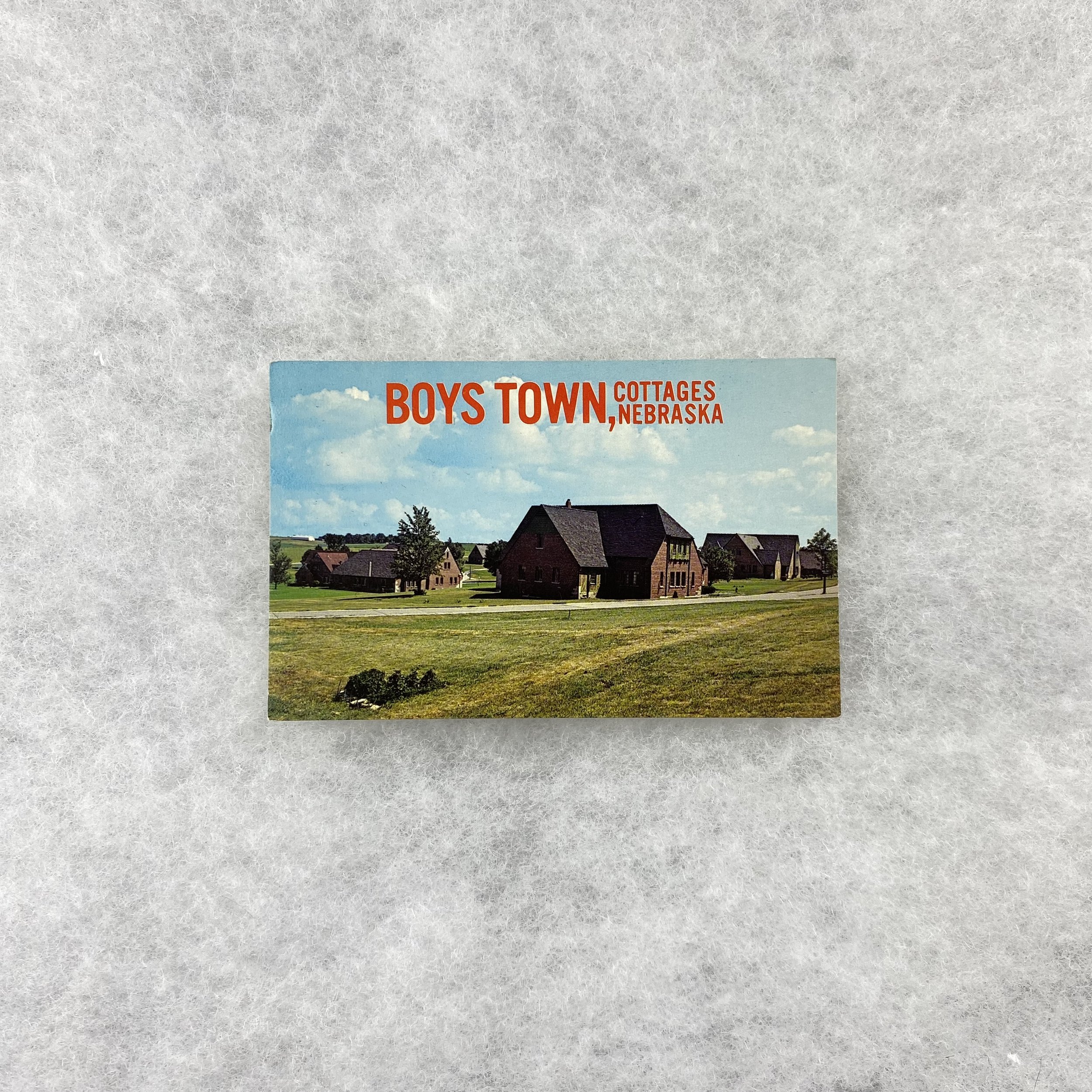   GAY object 028  Postcard from Boys Town, Nebraska 
