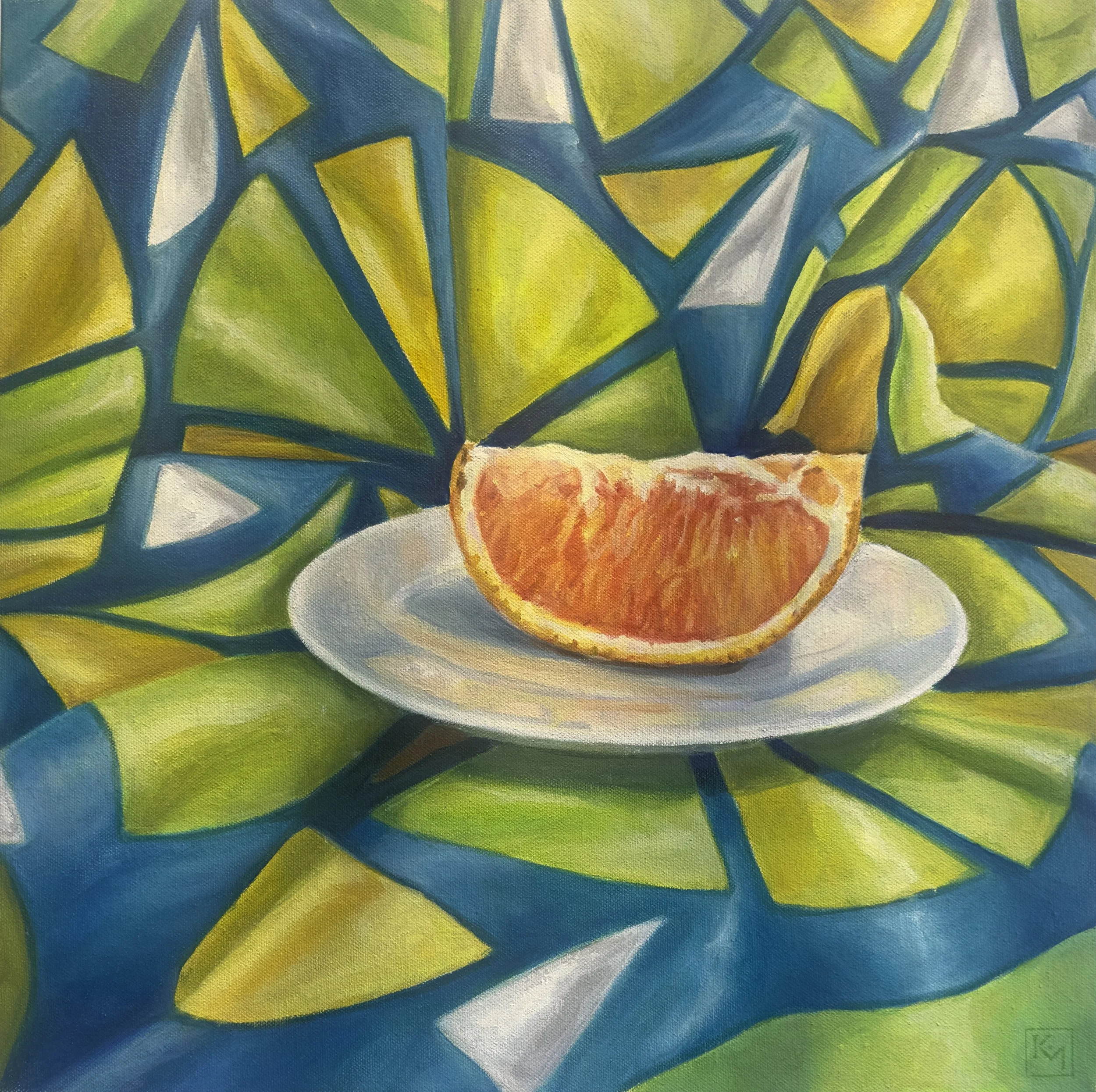 Vera 10 / oil on canvas / 18 x18 inches / 2025