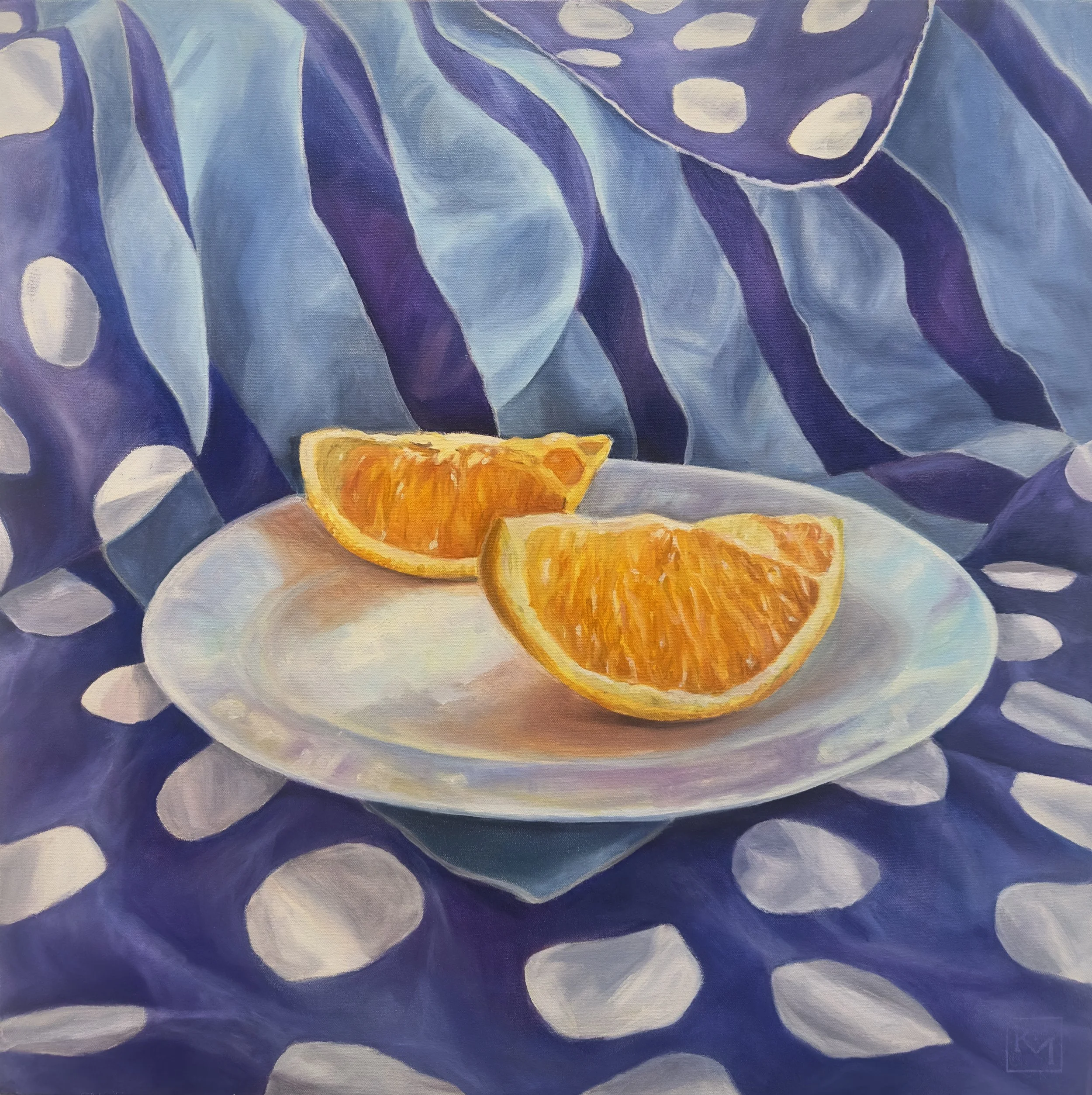 Vera 13 / oil on canvas / 30 x 30 inches / 2025