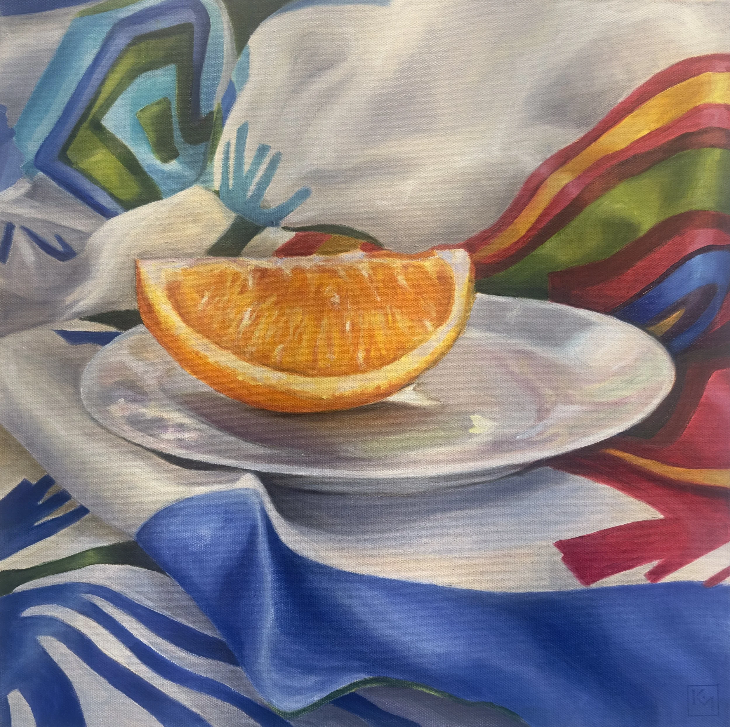 Vera 7 / oil on canvas / 18 x 18 inches / 2024