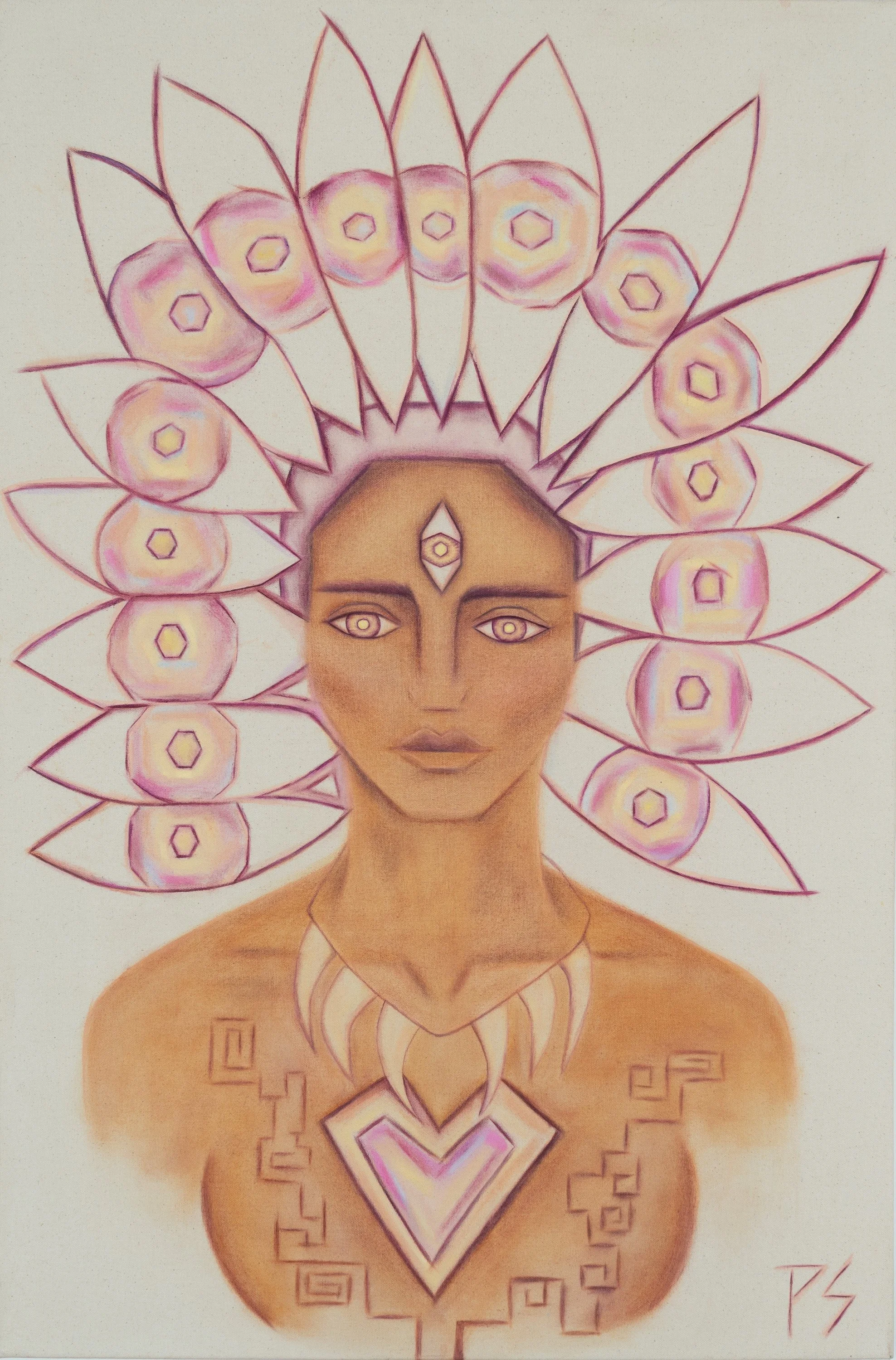 Madre Terra, 36 × 48 in, 2025–2026, oil on canvas
