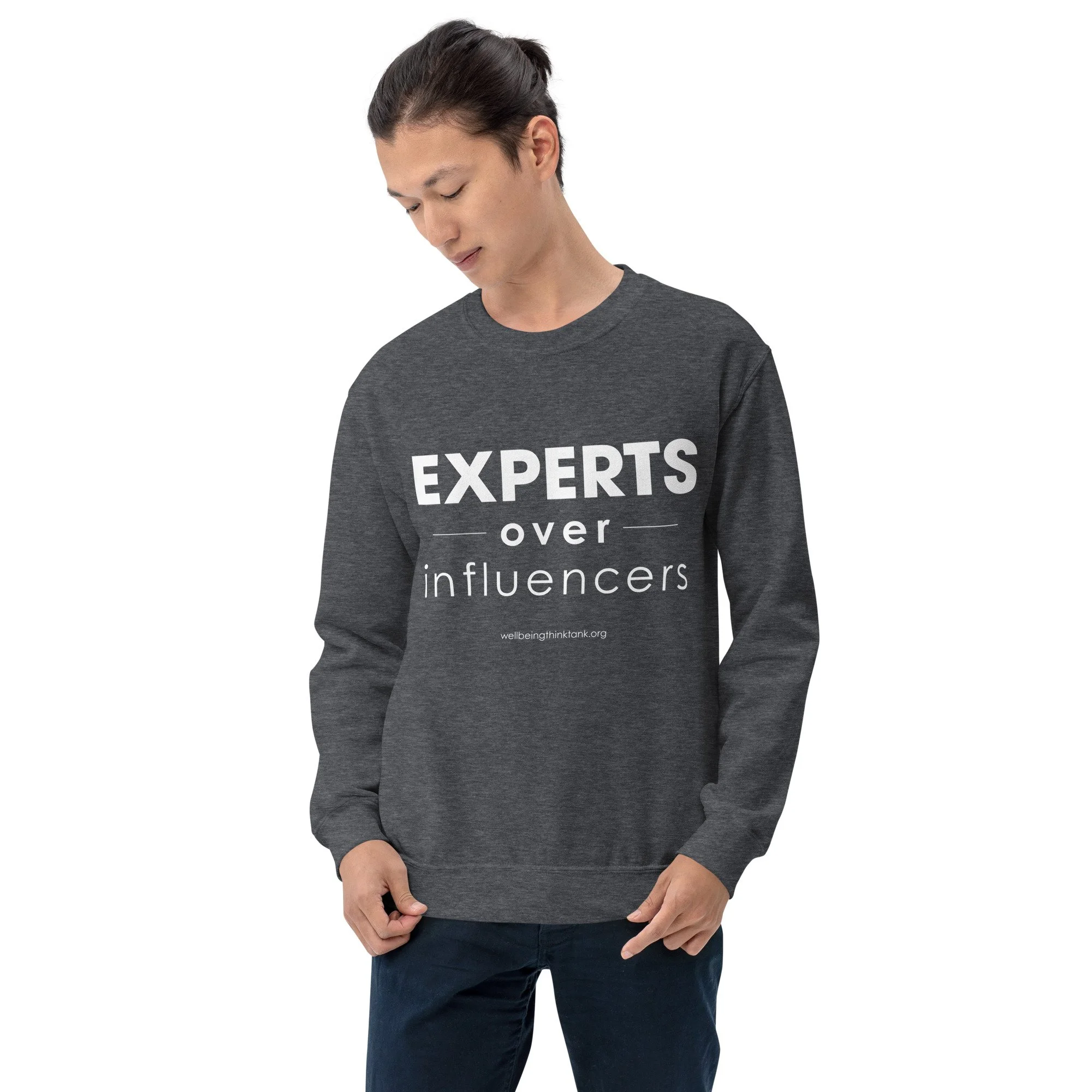 Experts Over Influencers Crewneck Sweatshirt