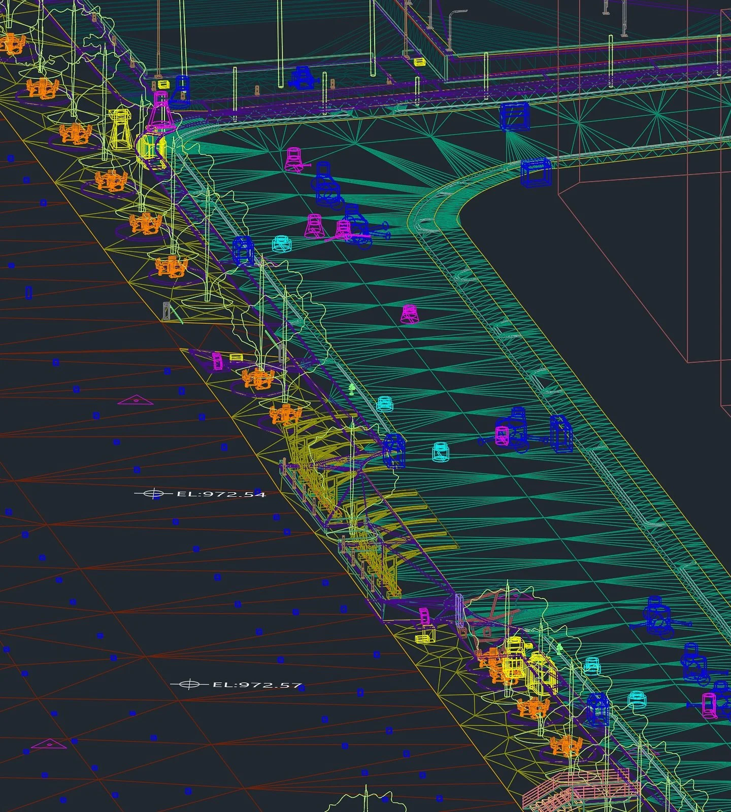 Desde un escaneo LiDAR georreferenciado y ajustado, pasando por el procesamiento de la nube de puntos, dibujo y modelado en autocad y un modelado muy detallo en Revit. Nuestro flujo de trabajo permite dar a nuestros clientes los resultados m&aacute;s