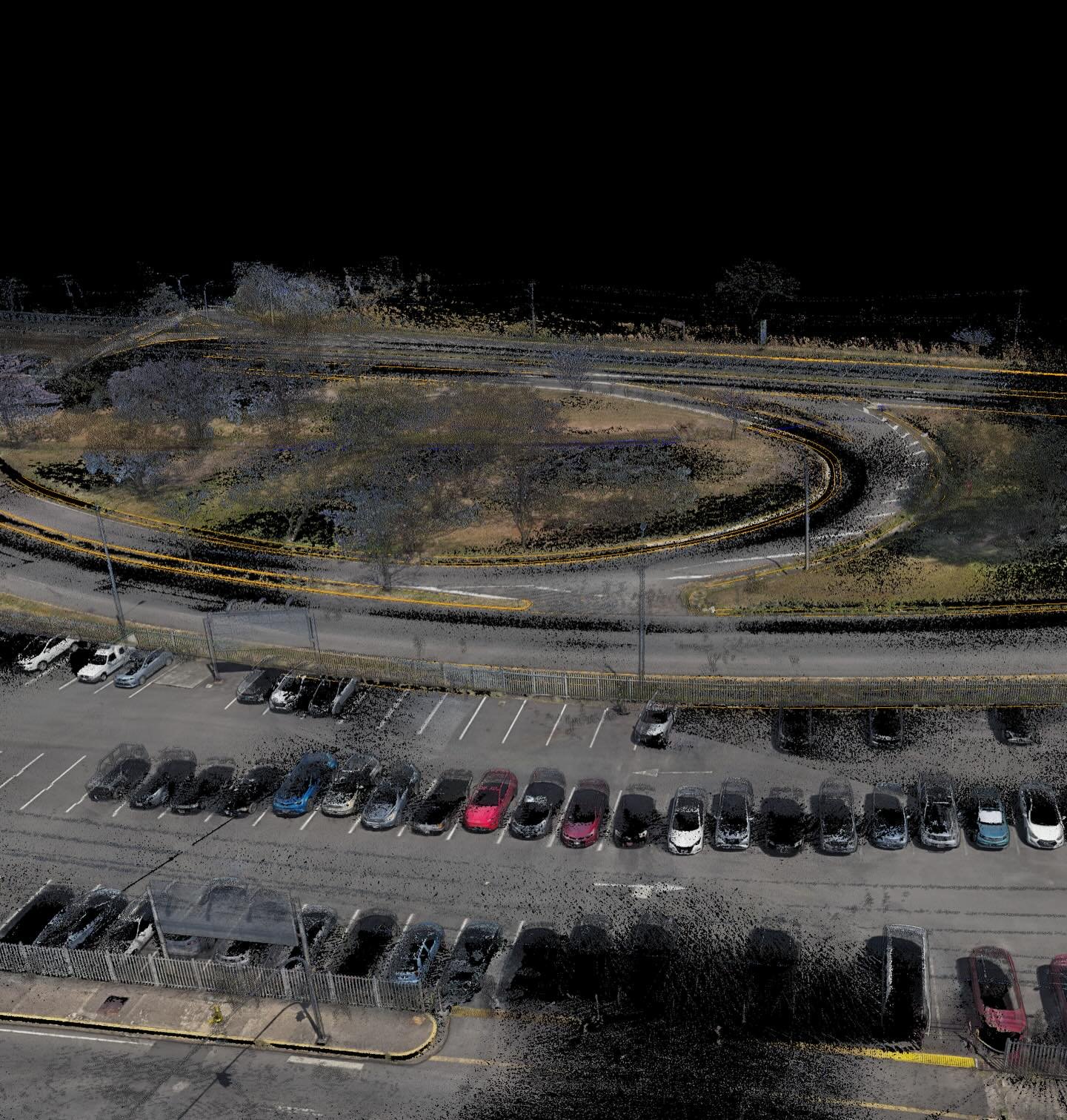 Resultados del levantamiento topogr&aacute;fico LiDAR para dise&ntilde;o de sistema de agua pluvial, para proyecto inmobiliario. Nuestro cliente requer&iacute;a la entrega del trabajo con urgencia, por lo que nuestro equipo hizo el levantamiento y di