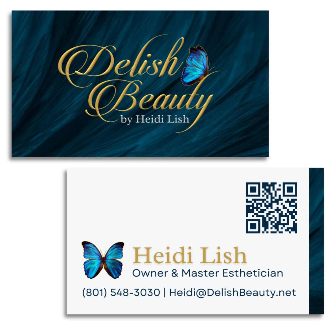 Utah Print Design Business Card Design Example
