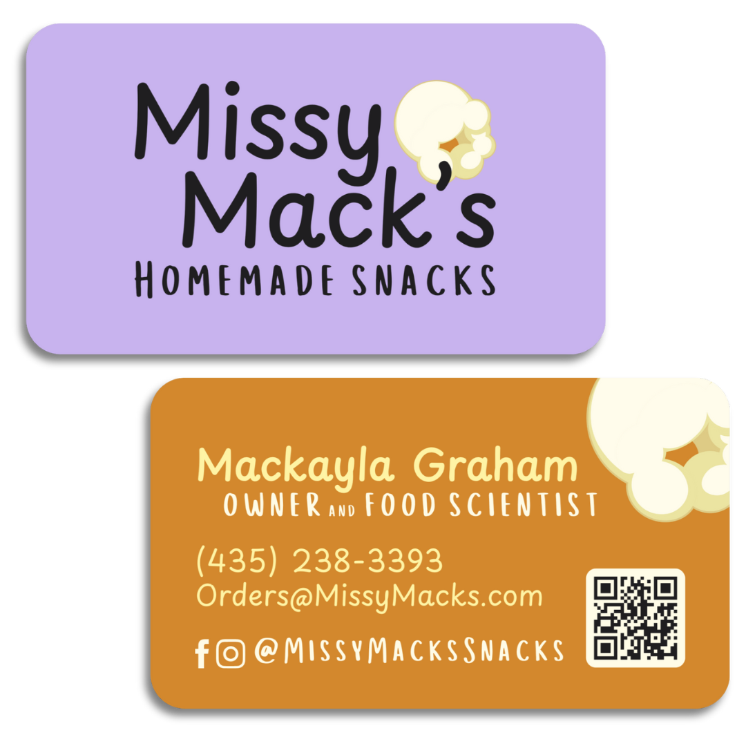 Utah Print Design Business Card Example