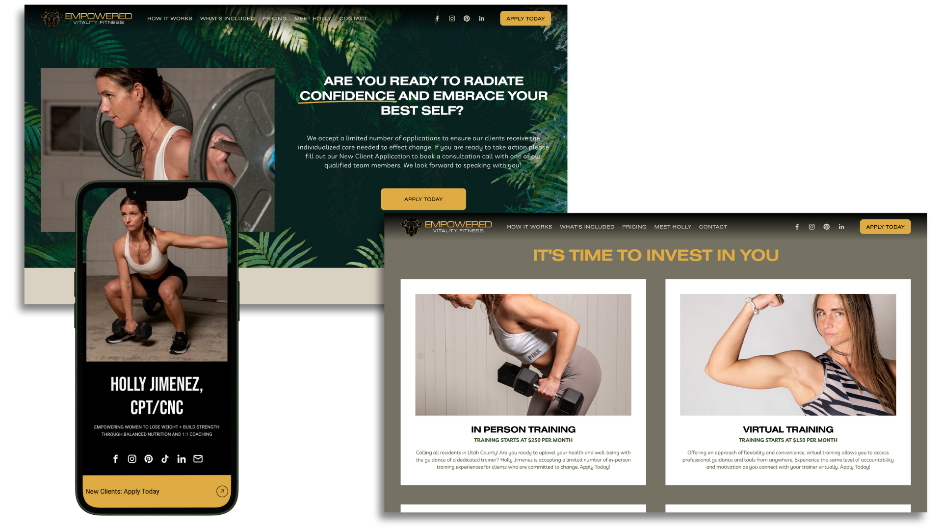 Empowered Vitality Fitness by Holly Jimenez