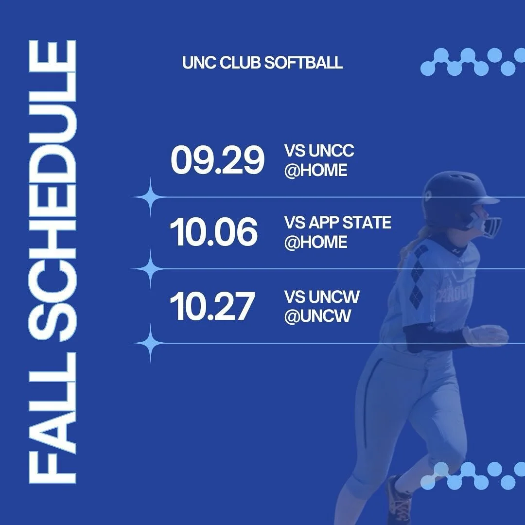 Wake up- Club softball Fall Schedule dates just dropped💅 Come out and support your heels🩵🩵🩵