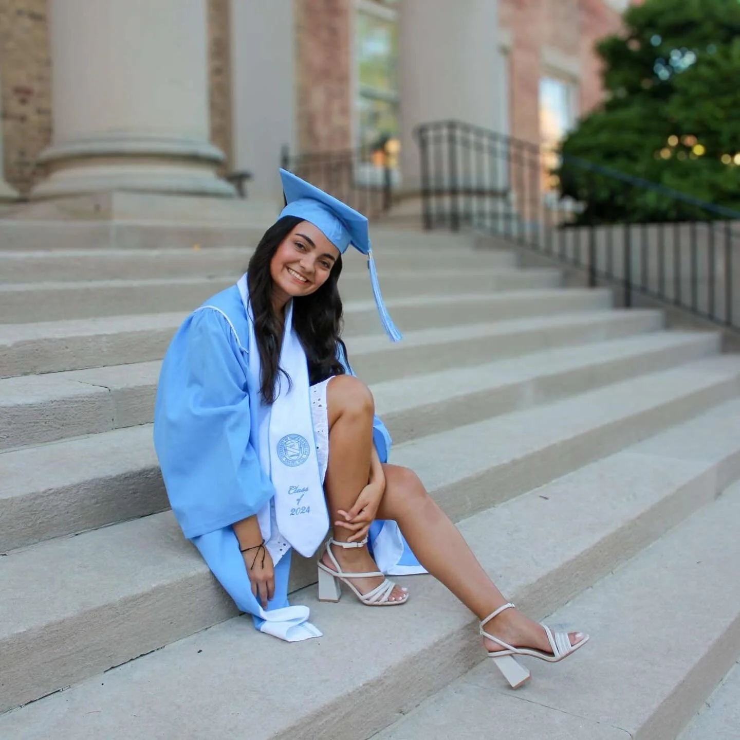 Happy Grad! 🎓🩵 Just wanted to share these beautiful pictures of our seniors this year- love y&rsquo;all and we&rsquo;re going to miss you so much!