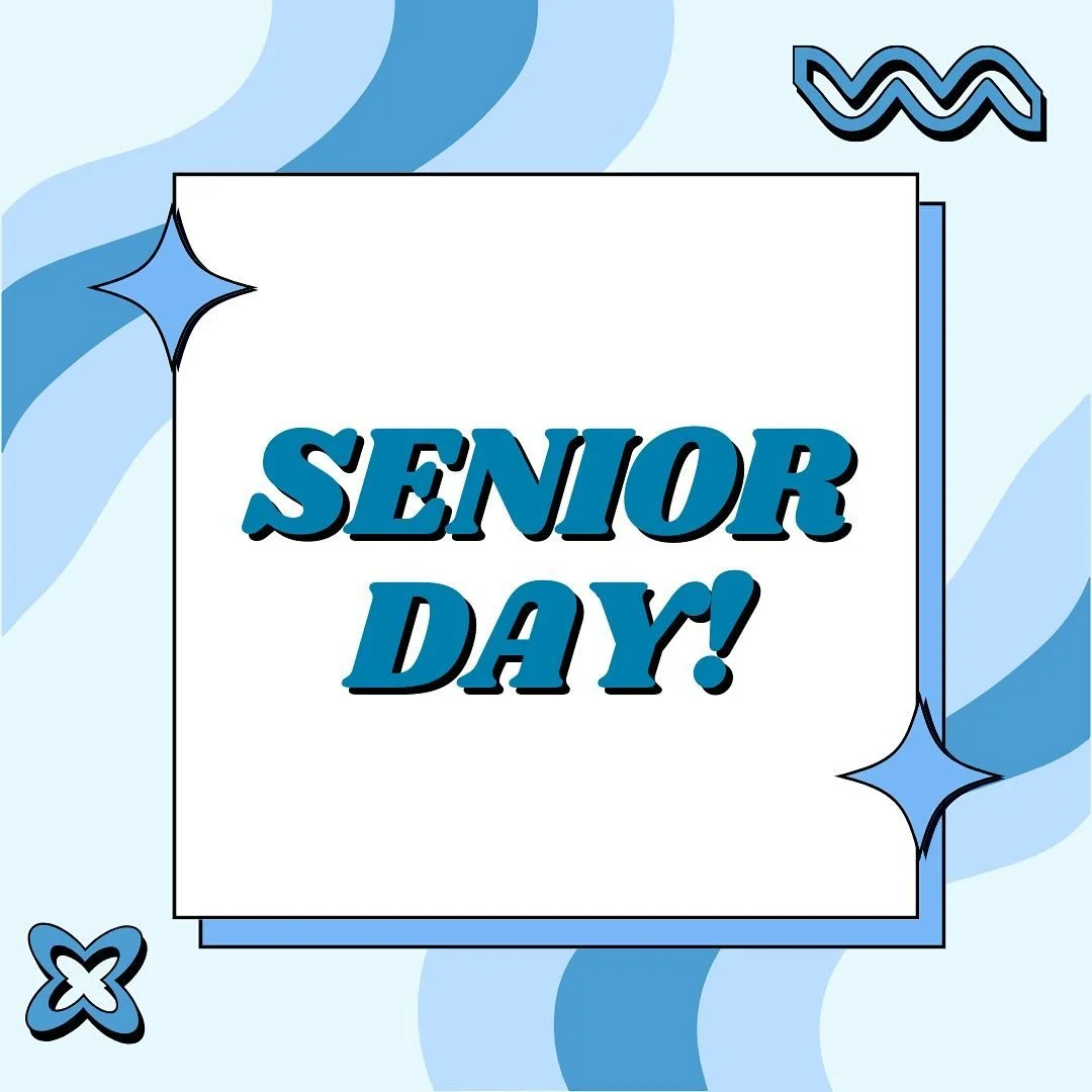 Happy Senior Day!! We love y&rsquo;all! 🩵🩵🩵
