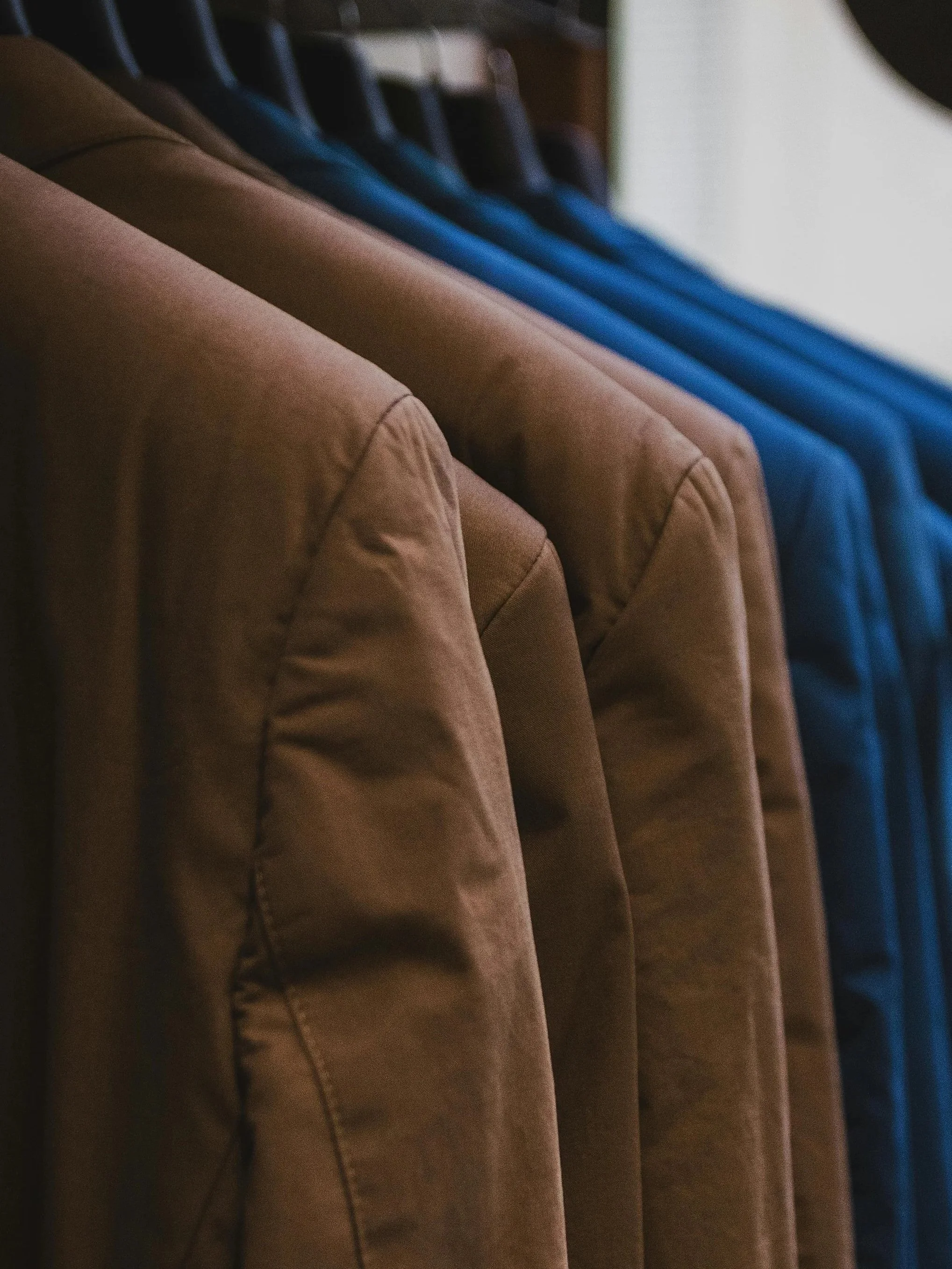 Curated menswear selection prepared for a personal styling client.