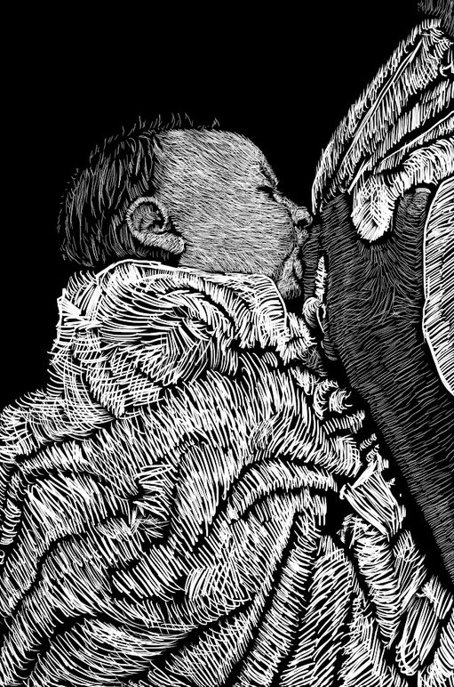 Wet Nurse - Digital Scratchboard - 12 x 18.png