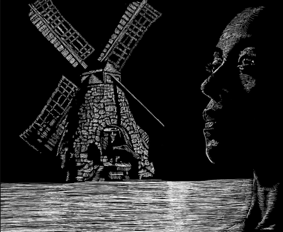 Rachel Speaks - Digital Scratchboard - 15 x 12.png