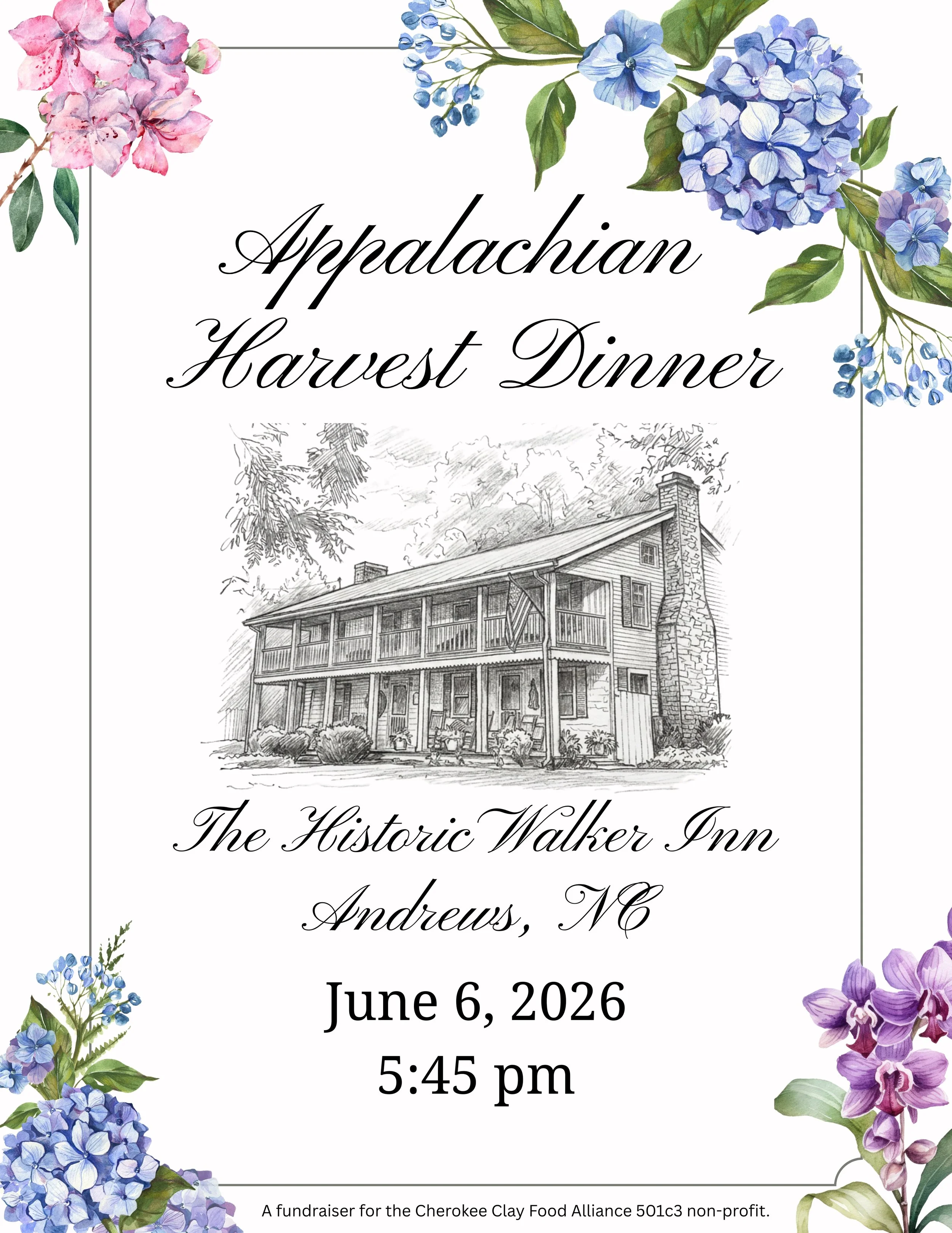 Appalachian Harvest Dinner