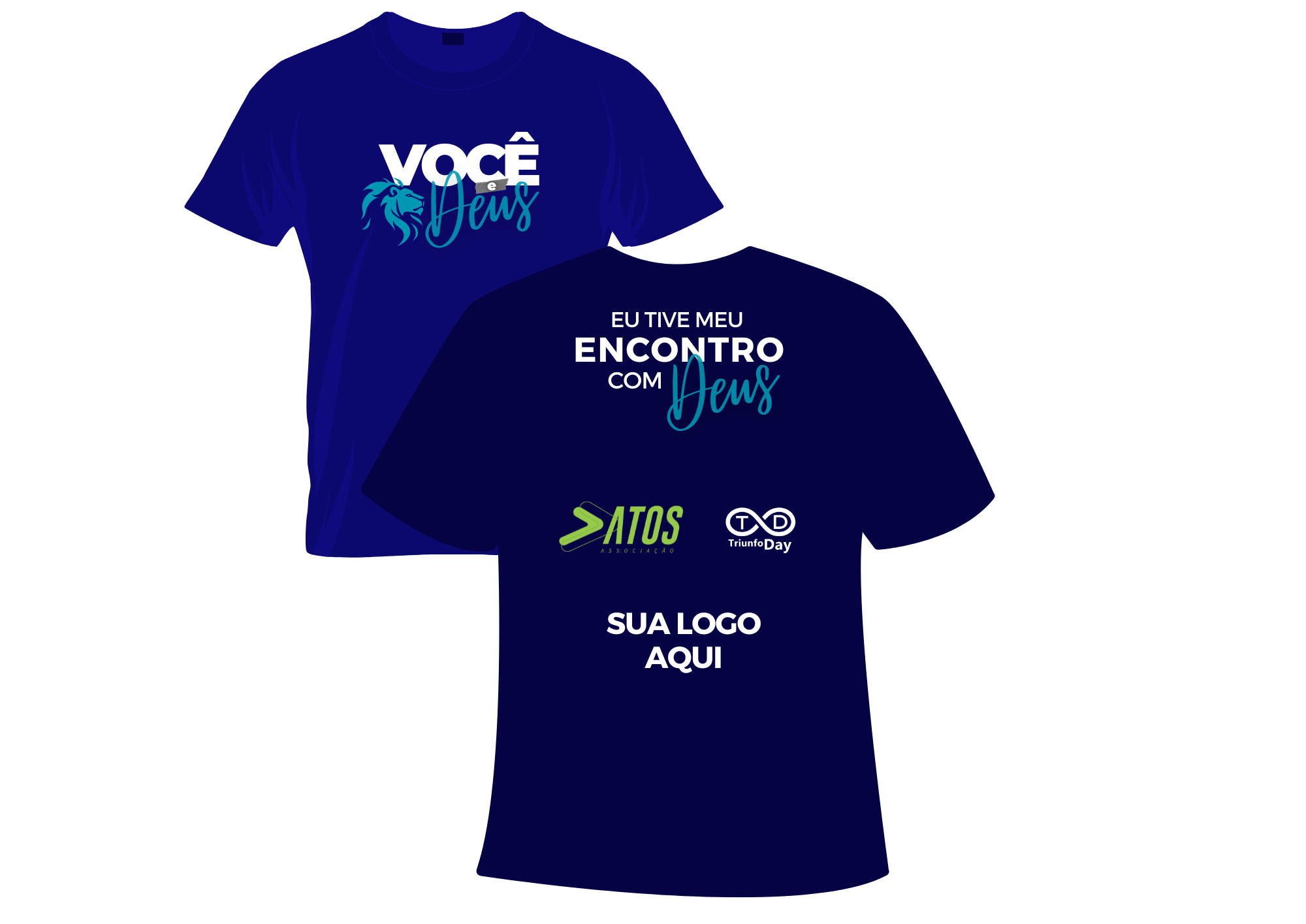 Camisetas personalizadas dos Participantes e Equipe
