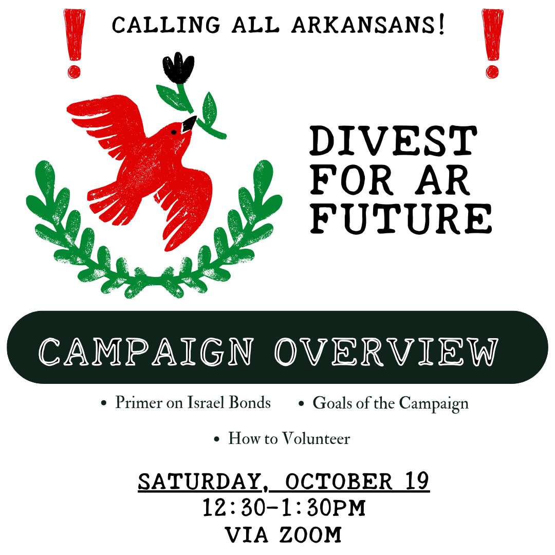 Divest for AR Future Campaign Webinar