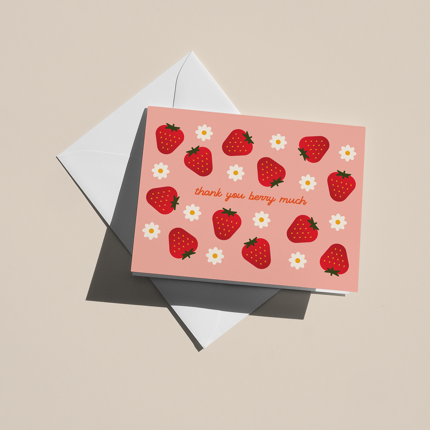Thank You Berry Much Card