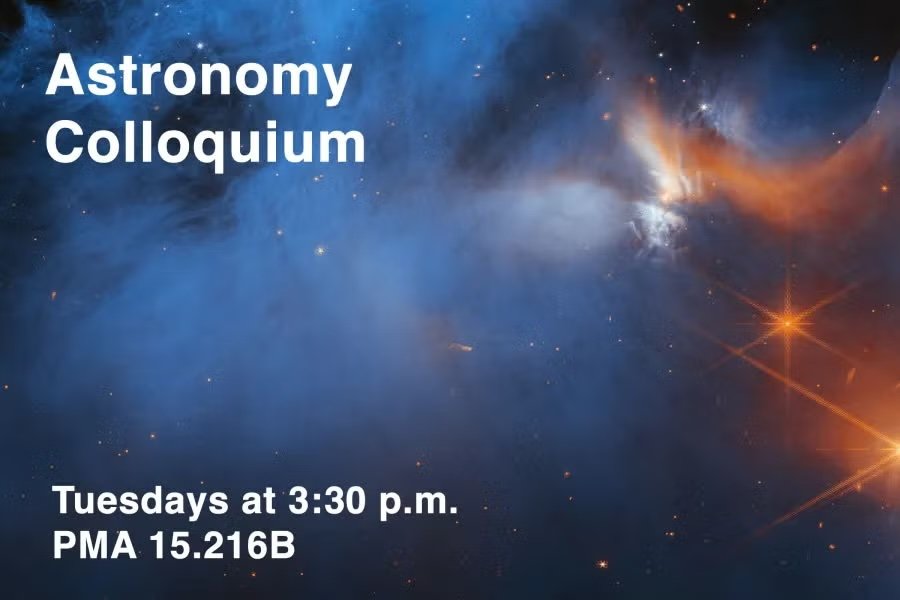 Astronomy Colloquium - Earl Bellinger (Yale University)