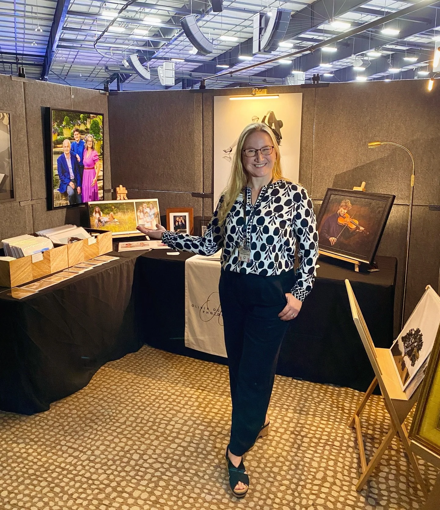Hello! It&rsquo;s me, Olivia!

My booth (#53, on the second floor) at Art in the Arena is beautiful but looks even better in person. I&rsquo;d love for you to check it out.

You can visit me at @comericacenter Saturday (10-7) and Sunday (10-5). Art i