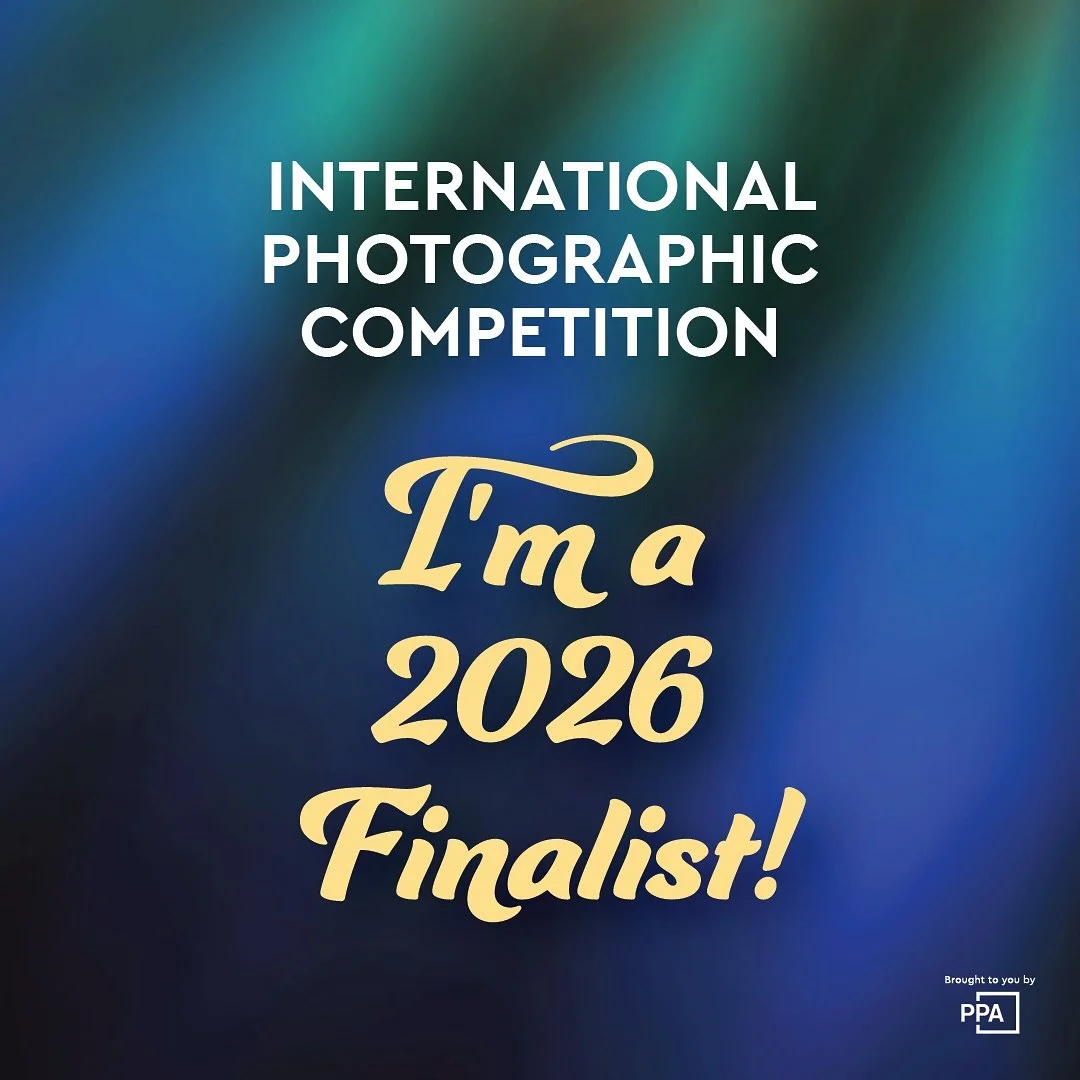I&rsquo;m thrilled to share that I have made the finals (top 32) for the 2026 International Photographic Competition! Live, tournament-style judging will be held during Professional Photographers of America&rsquo;s Imaging USA in Nashville (January 2