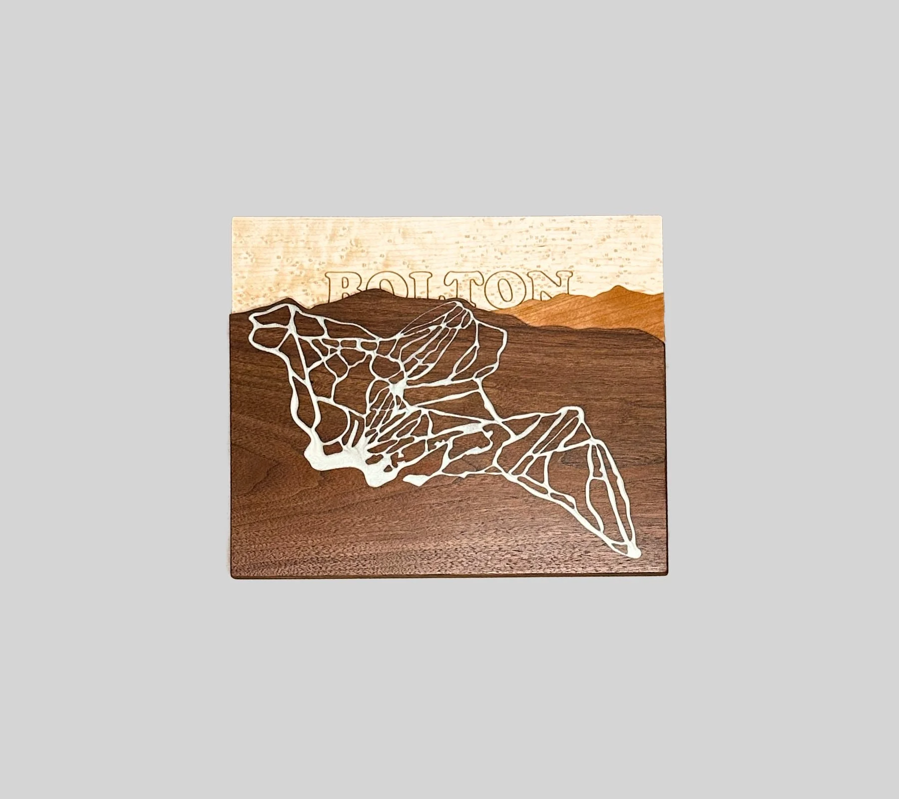 Bolton Valley Layered Hardwood Trail Map