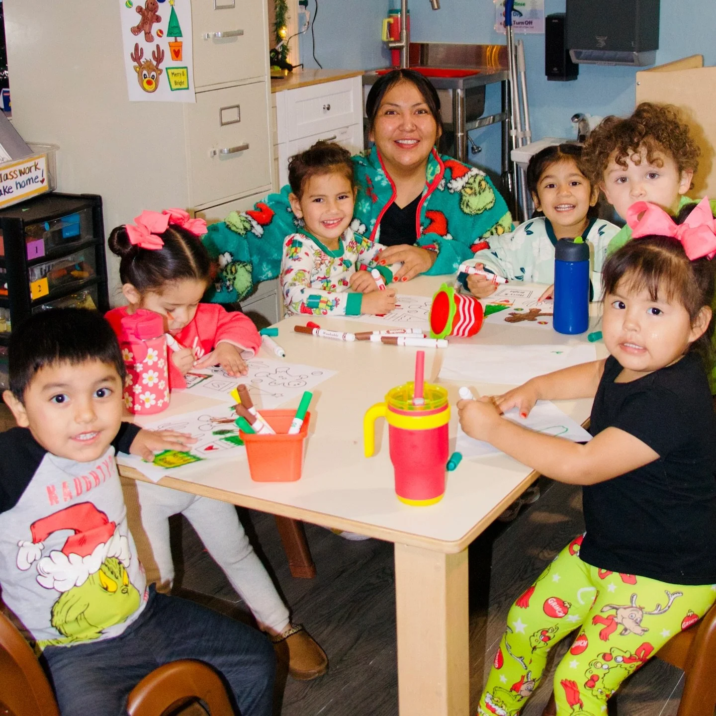 Spirit week Grinch Day / Green Day 💚🎄#childcare #grinchday #spiritweek #spiritweek #grinchday💚