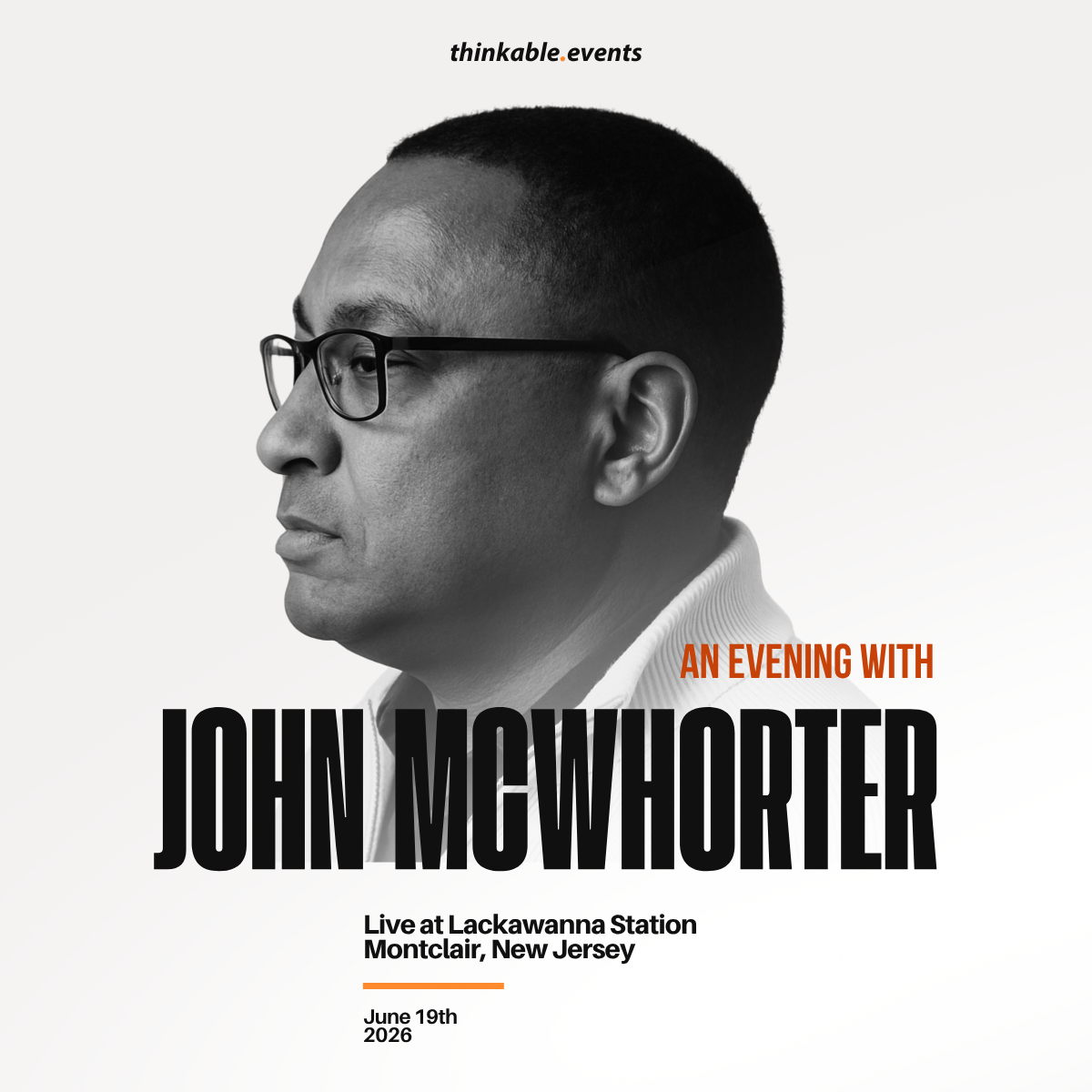 Thinkable: An Evening With John McWhorter