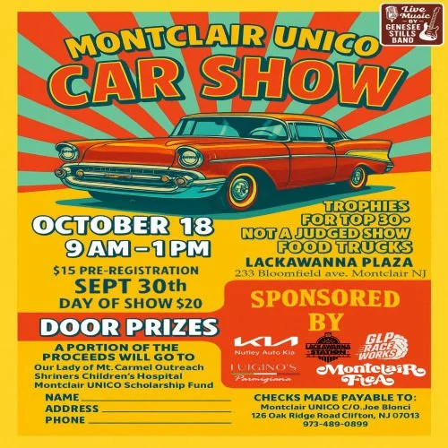 Montclair Unico Car Show