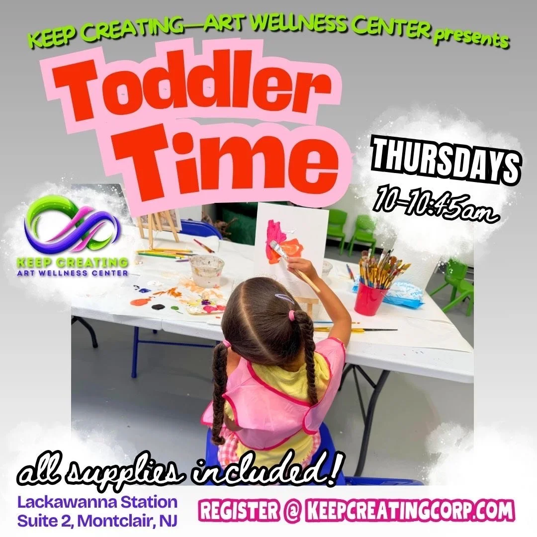 Keep creating-art & wellness studio presents: toddler time