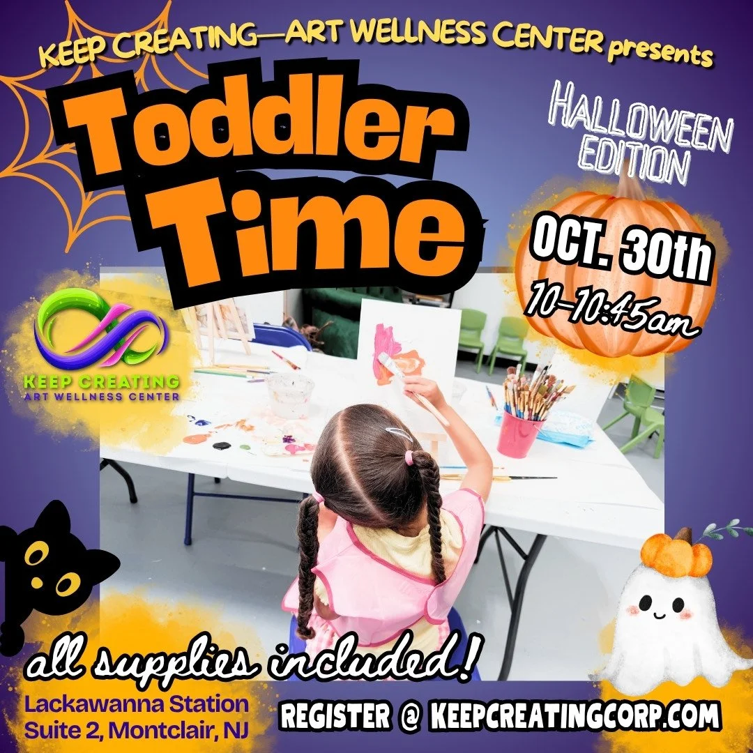 Keep creating-art & wellness studio presents: toddler time