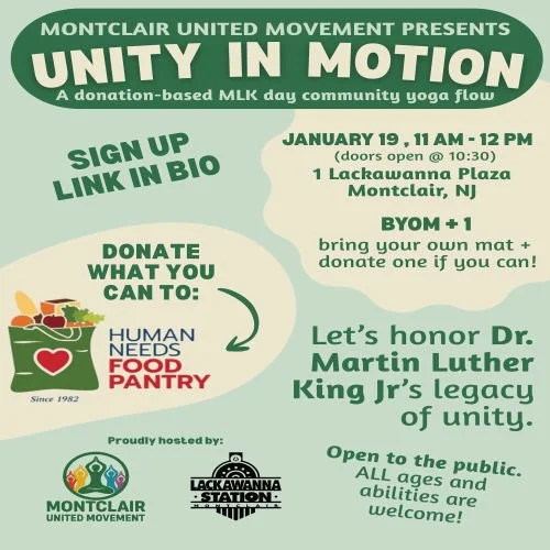 Unity in Motion: MLK Yoga Flow for all
